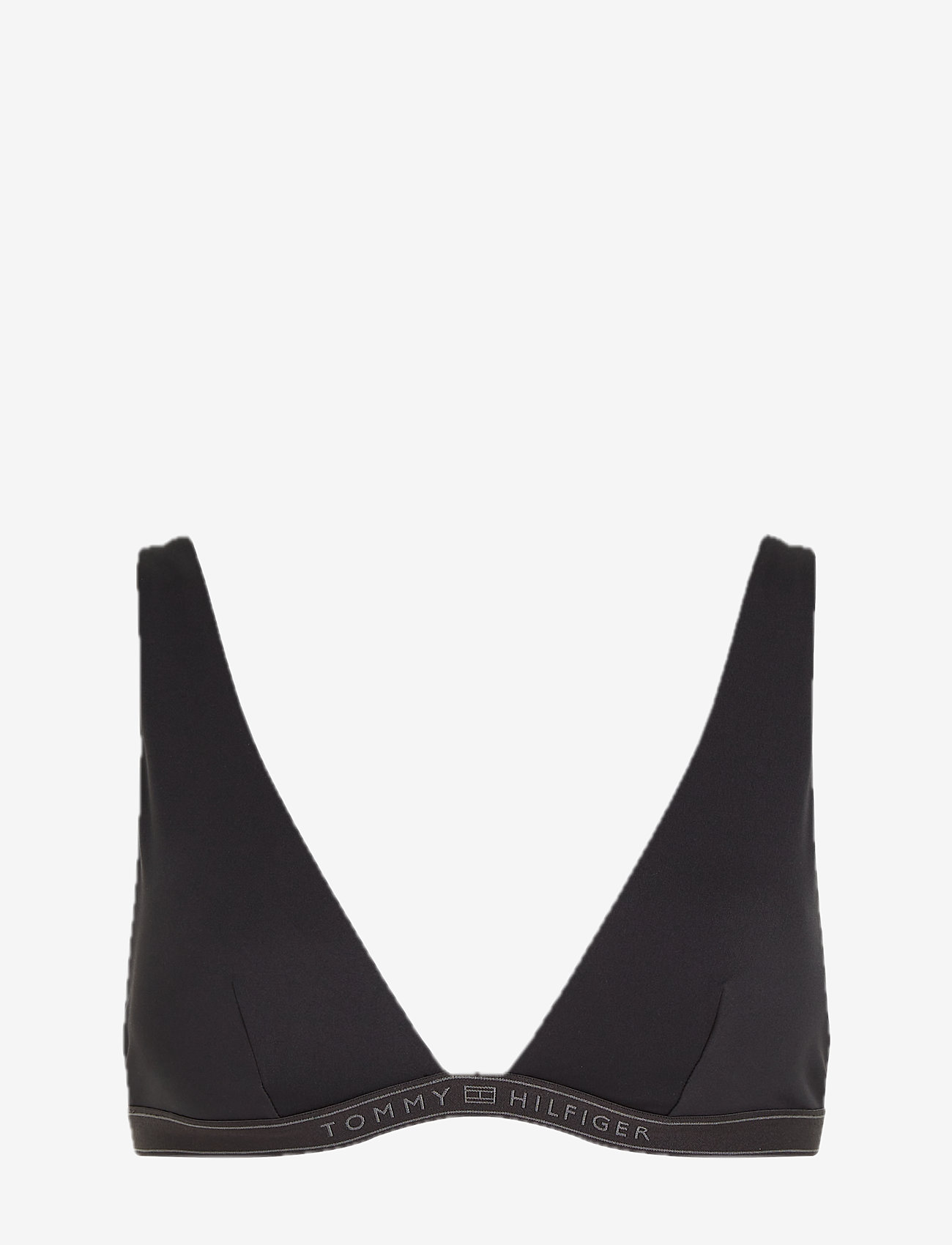 Tommy Hilfiger - PLUNGE RP - triangelformad bikinis - black - 1
