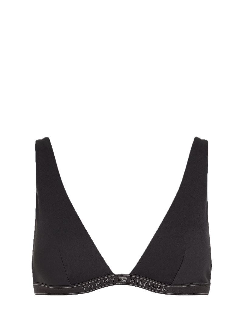 Tommy Hilfiger - PLUNGE RP - hauts de maillot triangle - black - 1