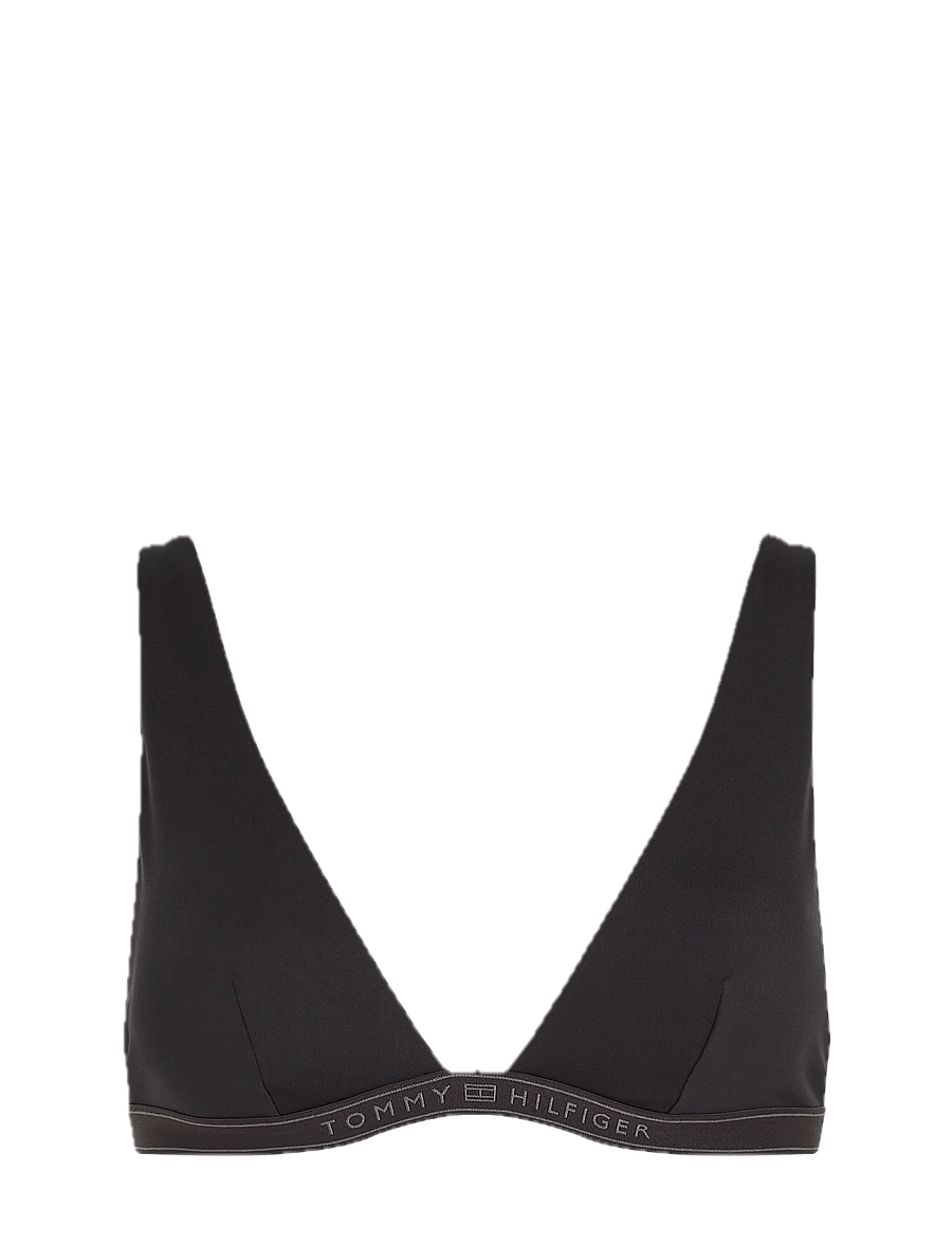 Tommy Hilfiger - PLUNGE RP - dreieck-bikini-oberteile - black - 1