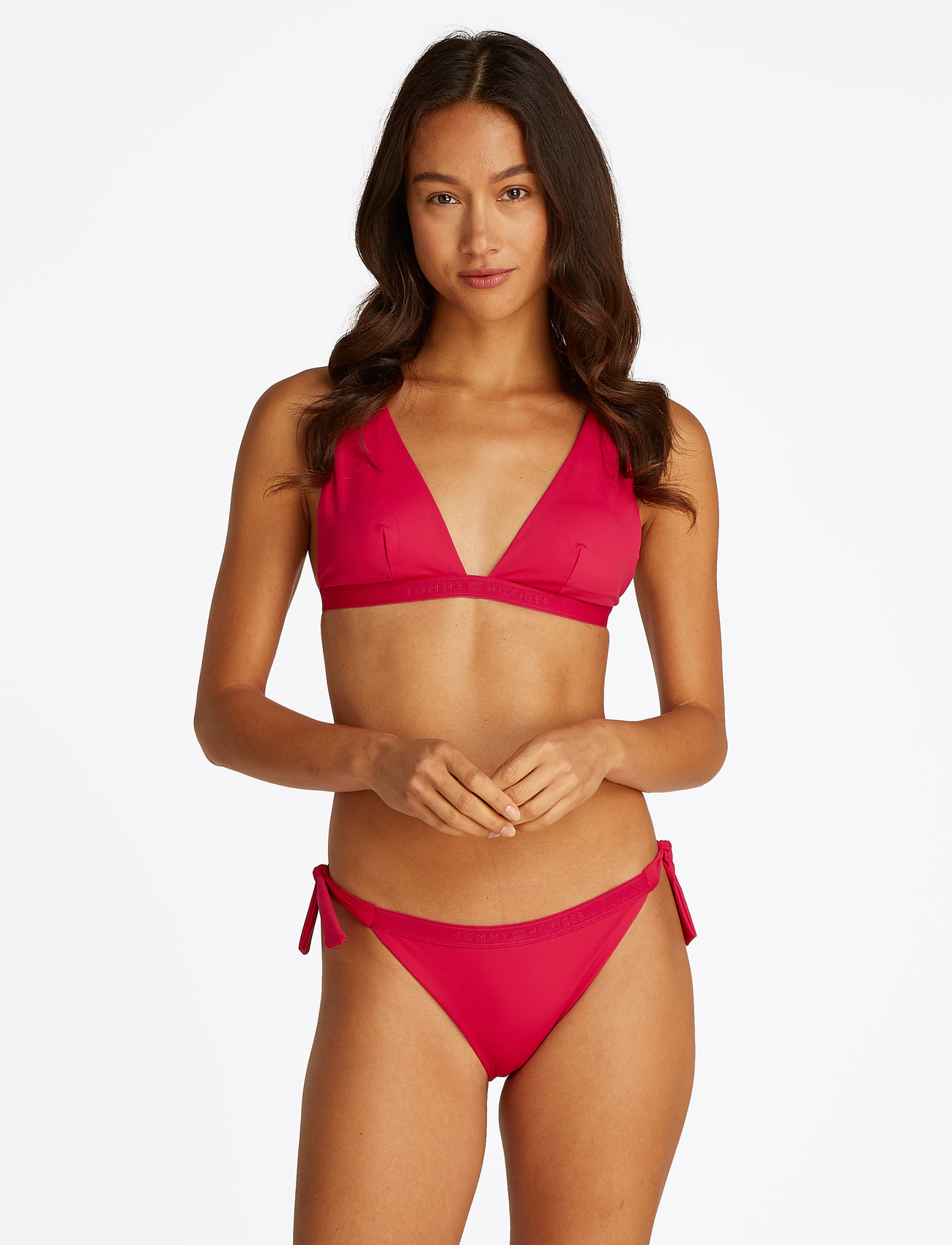 Tommy Hilfiger - PLUNGE RP - trekantsbikinier - vivacious pink - 2