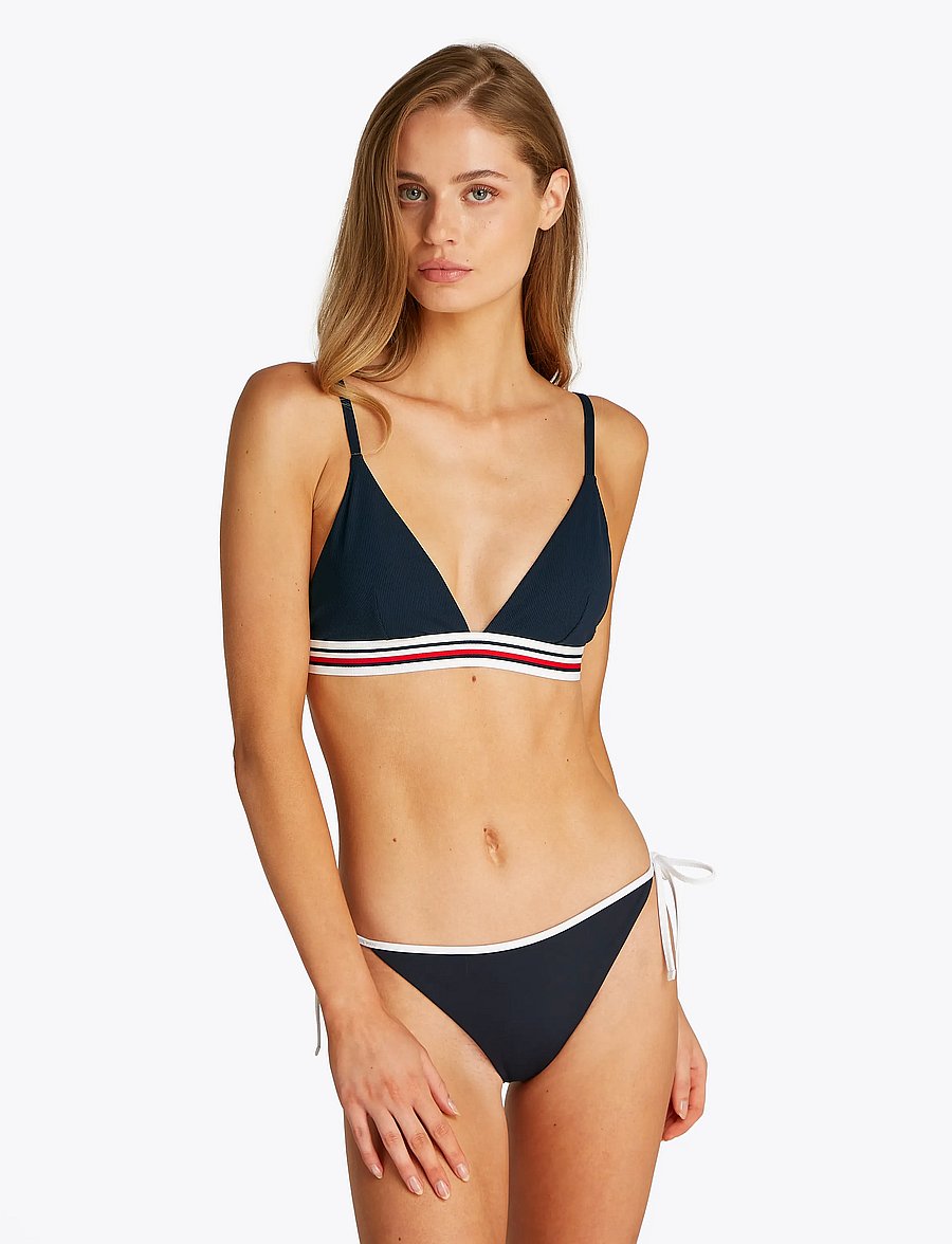 Tommy Hilfiger - TRIANGLE RP - kolmnurksed bikiinid - dark night navy - 0