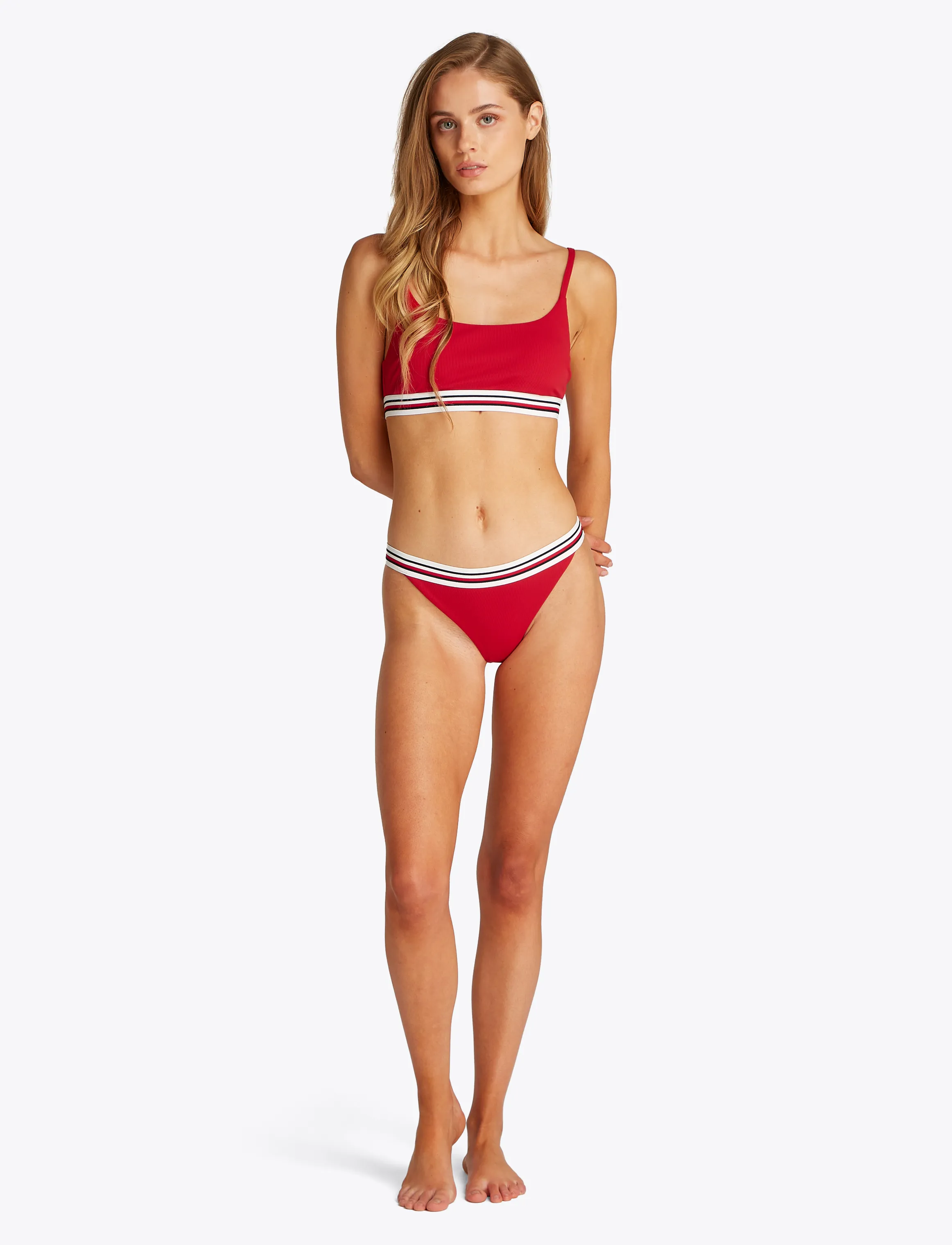 Tommy Hilfiger - BRALETTE RP - bikini bandeau - primary red - 3