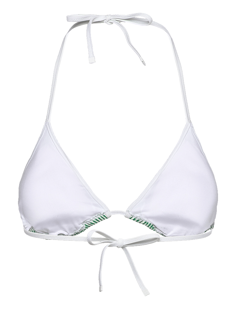 Tommy Hilfiger - TRIANGLE RP - triangelformad bikinis - seersucker radiant green/ white - 2