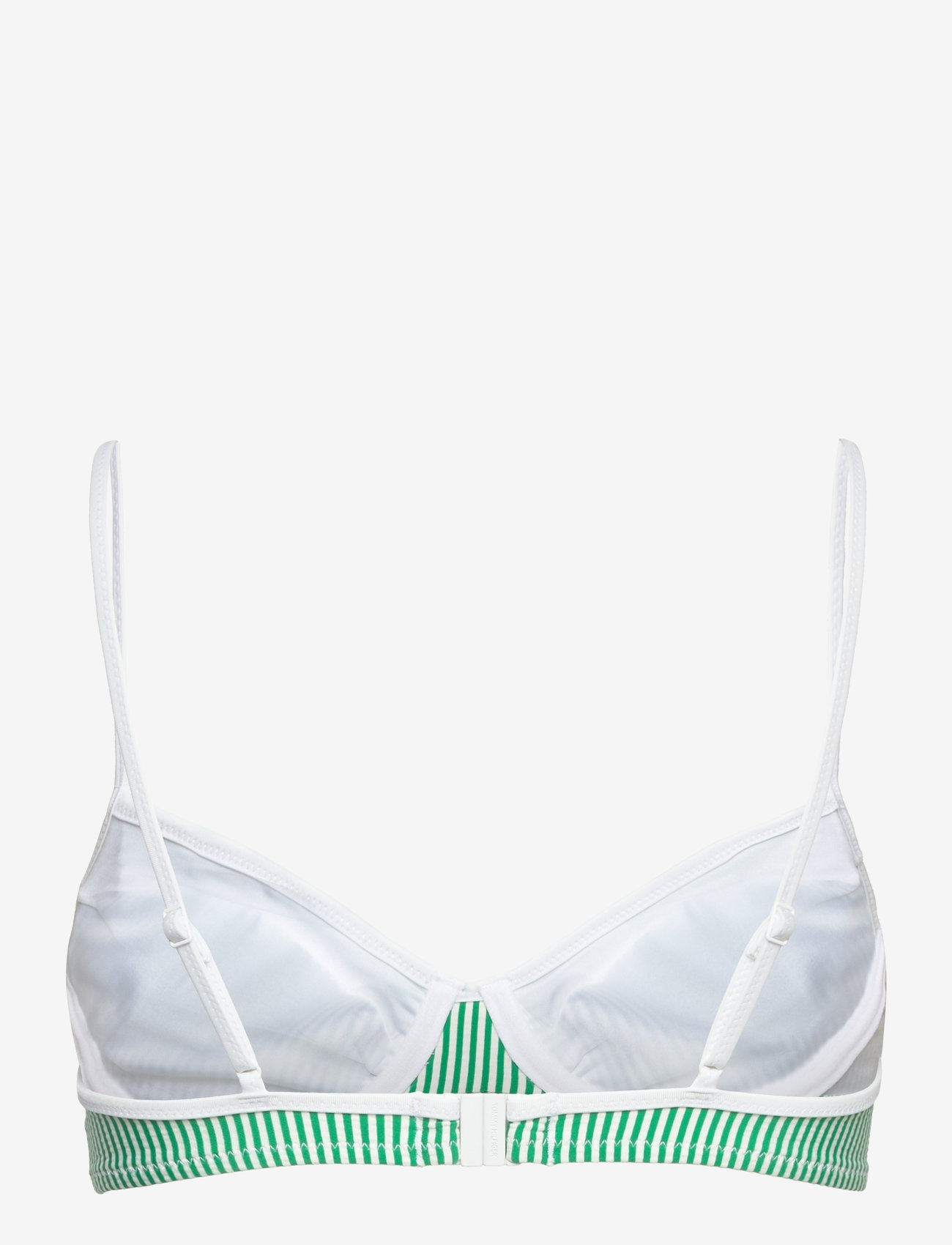 Tommy Hilfiger - UW DEMI - bikinitoppar med bygel - seersucker radiant green/ white - 2