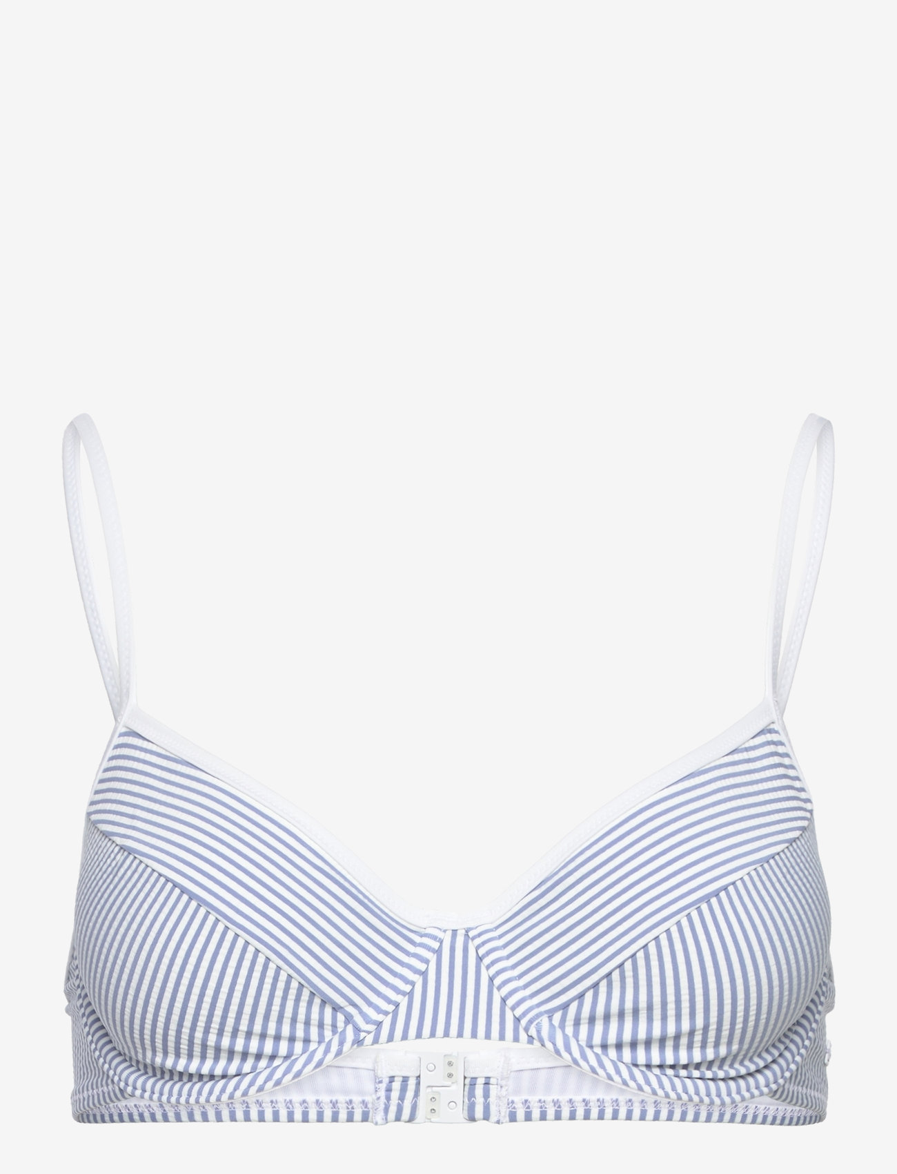Tommy Hilfiger - UW DEMI - bikinitoppar med bygel - seersucker brisk blue/ white - 1