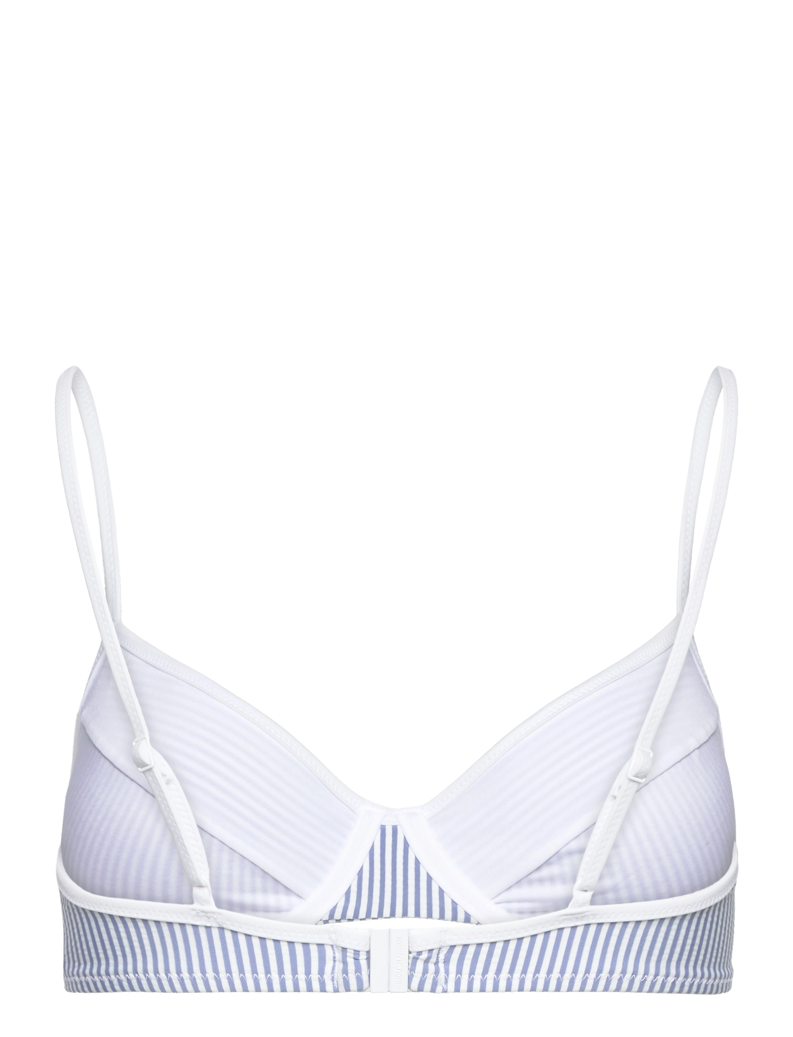 Tommy Hilfiger - UW DEMI - tugitraadiga bikiinide ülaosad - seersucker brisk blue/ white - 2