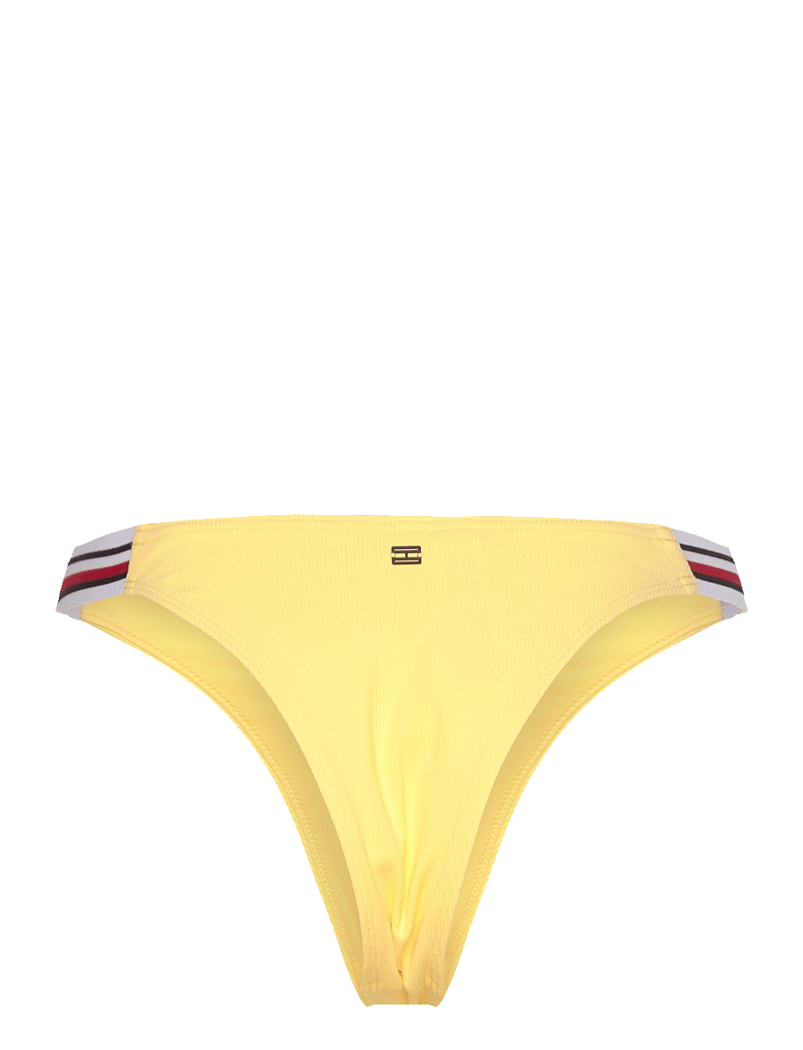 Tommy Hilfiger - HIGH LEG CHEEKY - brazilian bikinier - citronella - 2