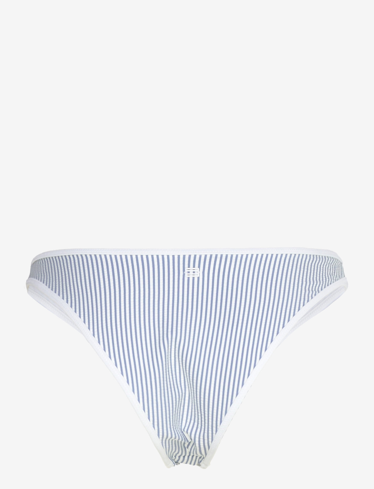 Tommy Hilfiger - HIGH LEG CHEEKY - brazilian bikinis - seersucker brisk blue/ white - 2