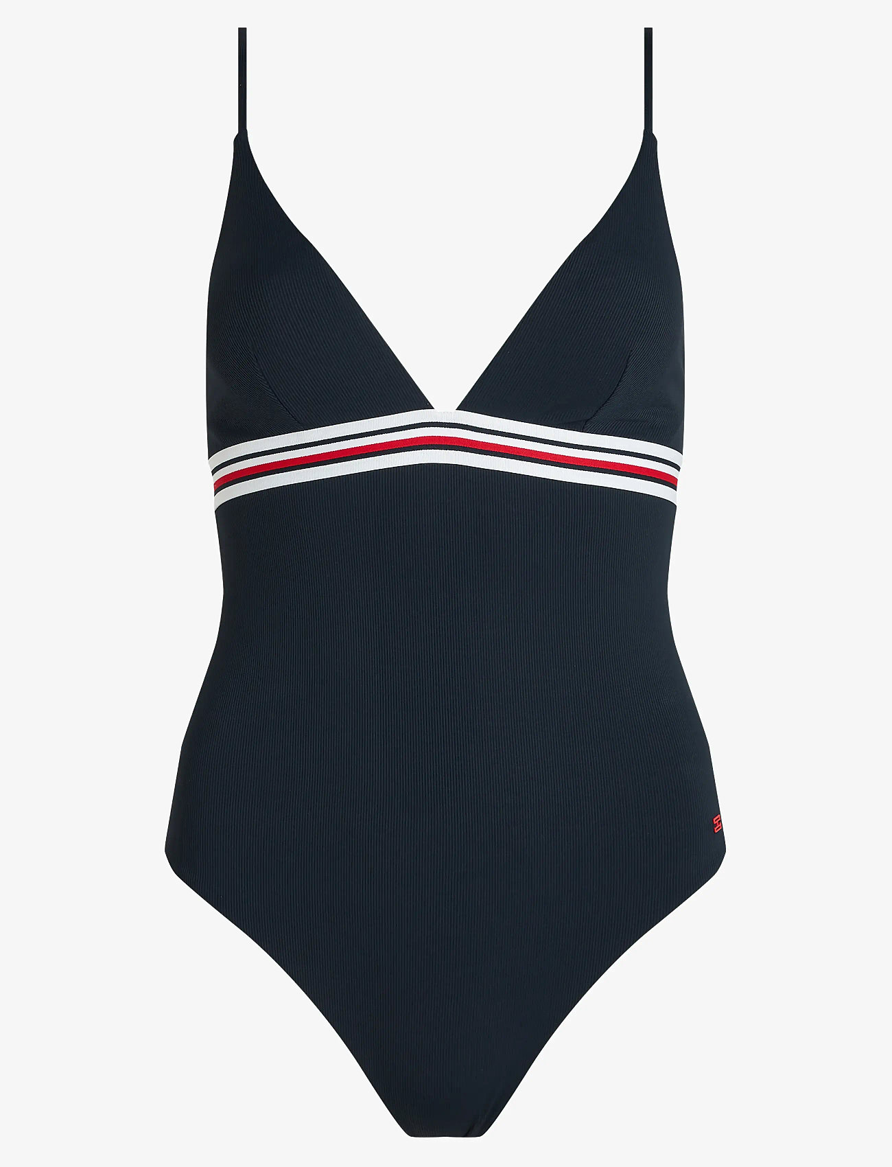 Tommy Hilfiger - TRIANGLE ONE PIECE RP EXT - ujumistrikood - dark night navy - 0