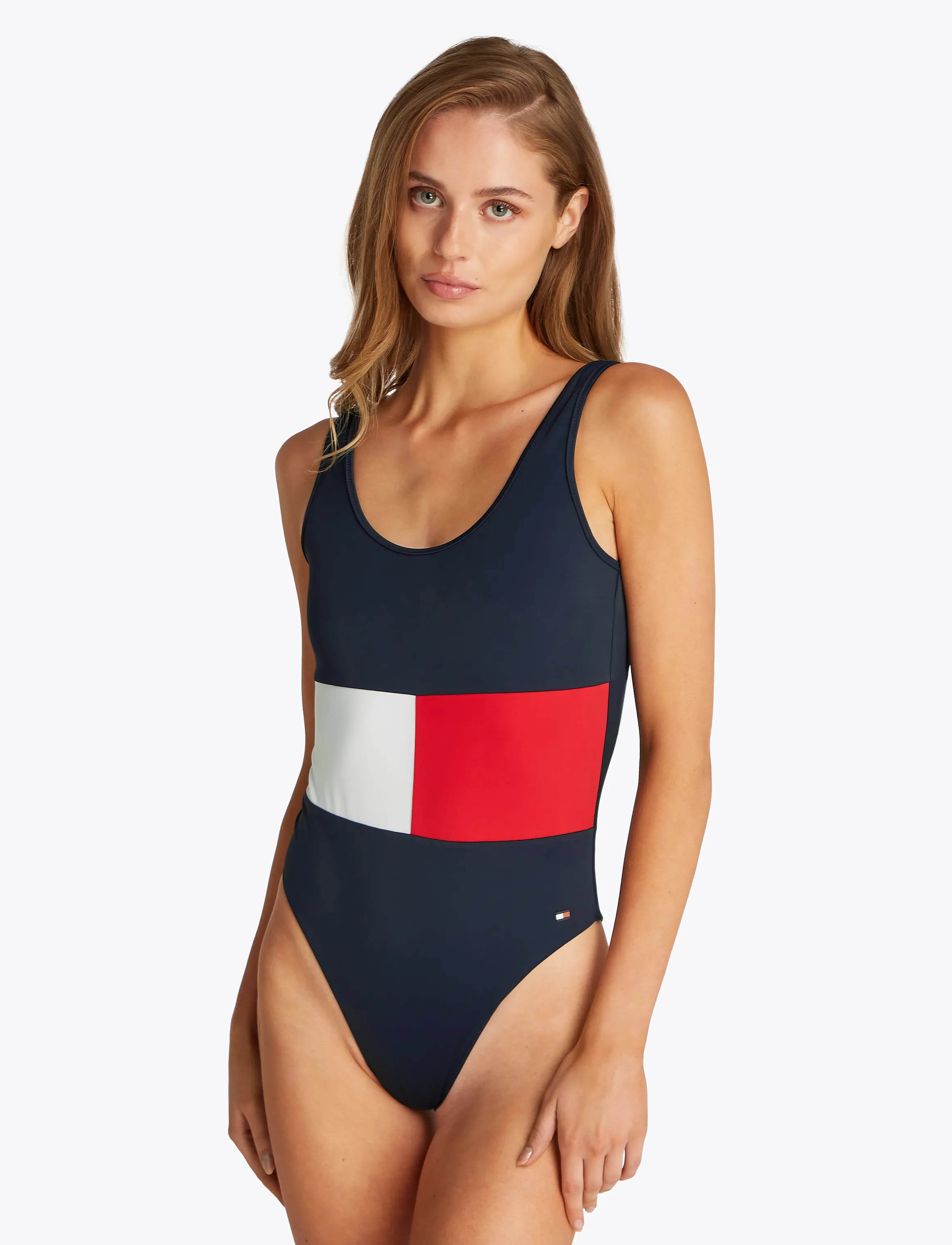 Tommy Hilfiger One Piece (Ext Sizes), XS, Bademode, Marineblau - Swimsuits, Frauen