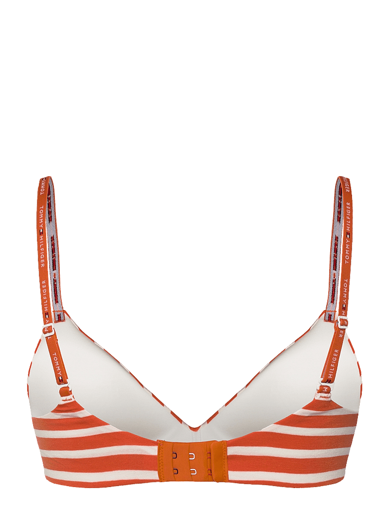 Tommy Hilfiger - LIGHTLY LINED TRIANGLE PRT - laveste priser - breton small brilliant orange - 1