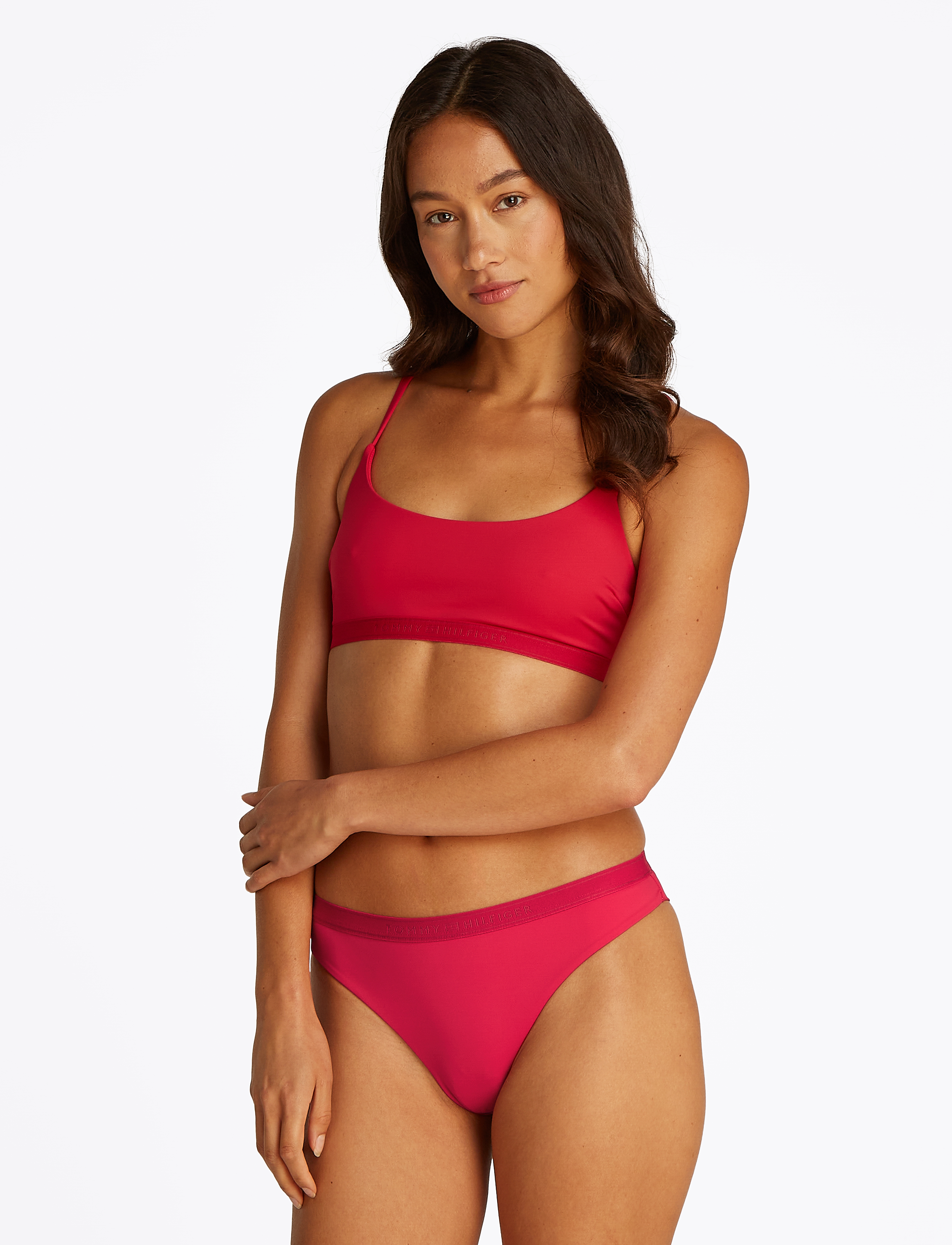 Tommy Hilfiger - BRAZILIAN - braziliškos kelnaitės - vivacious pink - 3