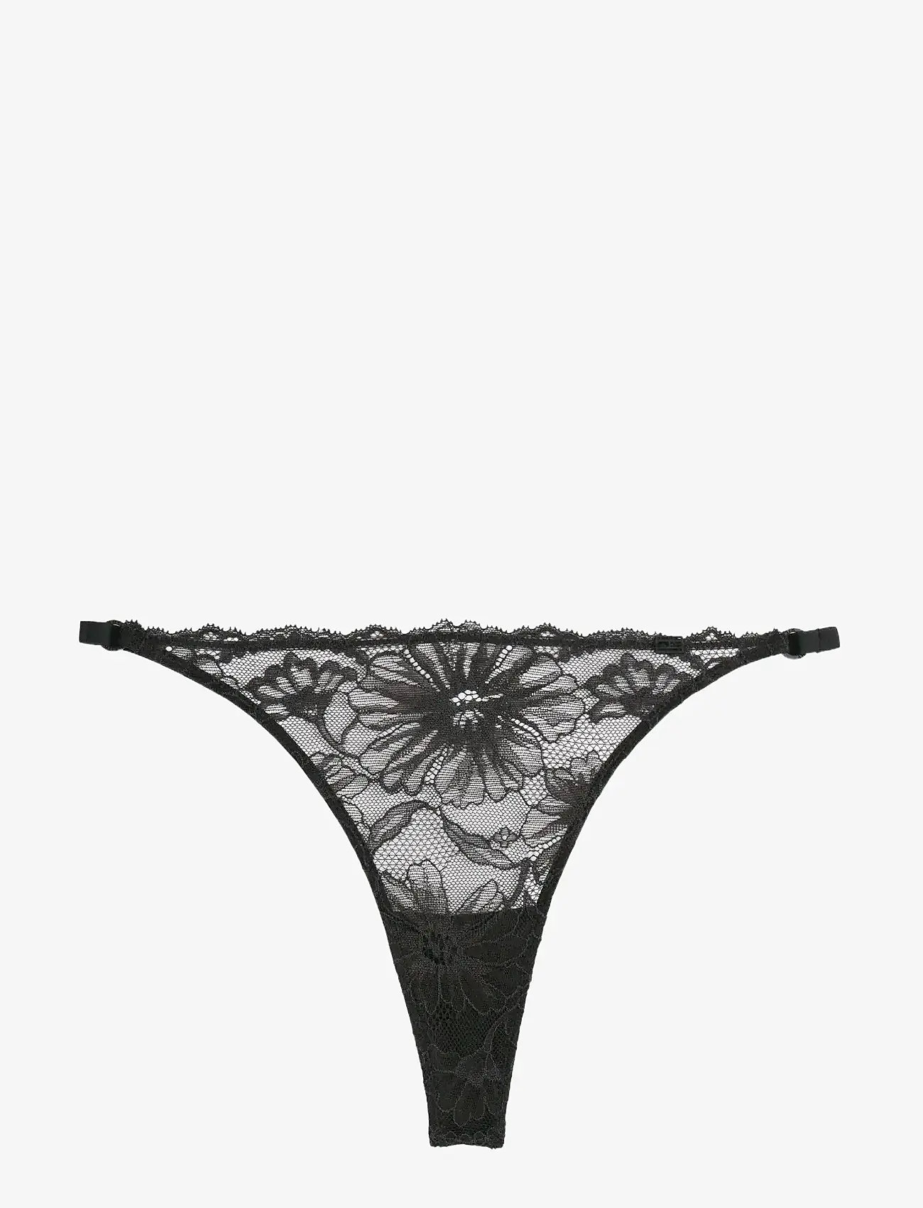 Tommy Hilfiger - TANGA THONG (EXT.SIZES) - string - black - 1