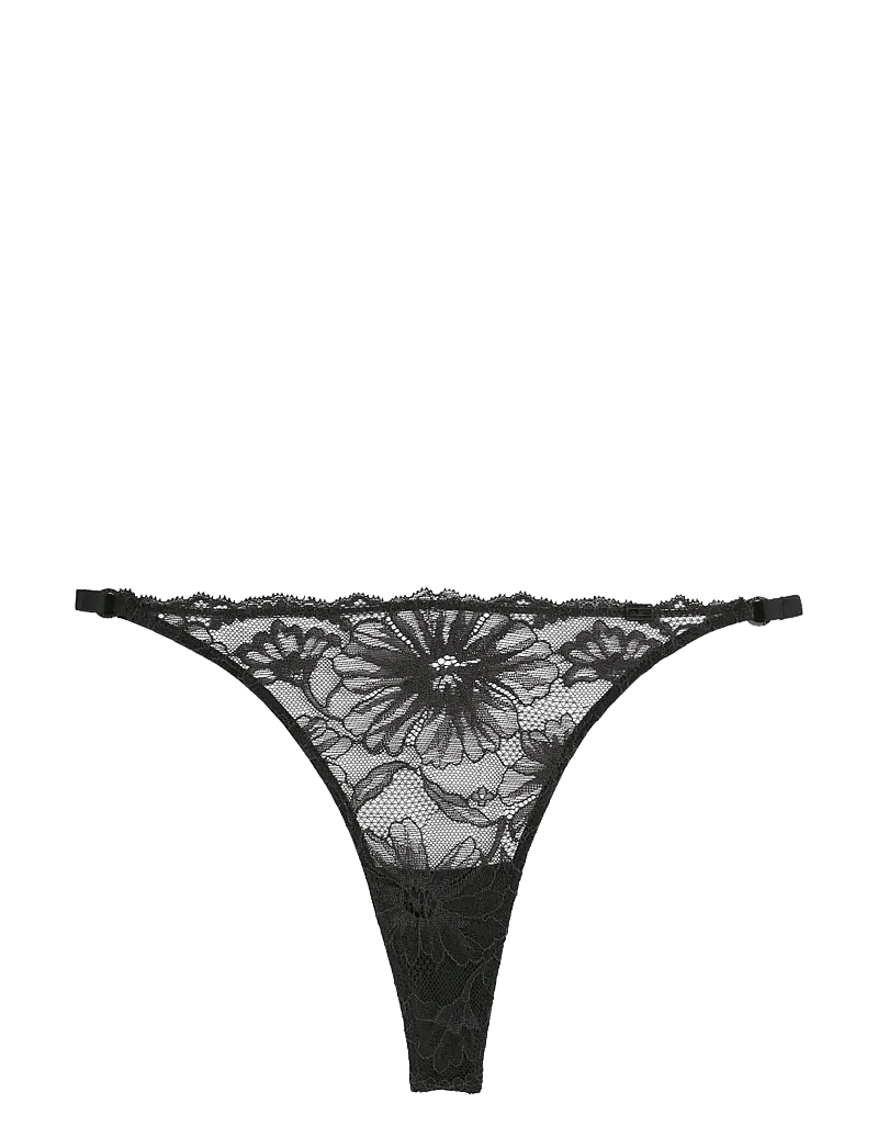 Tommy Hilfiger - TANGA THONG (EXT.SIZES) - string - black - 1