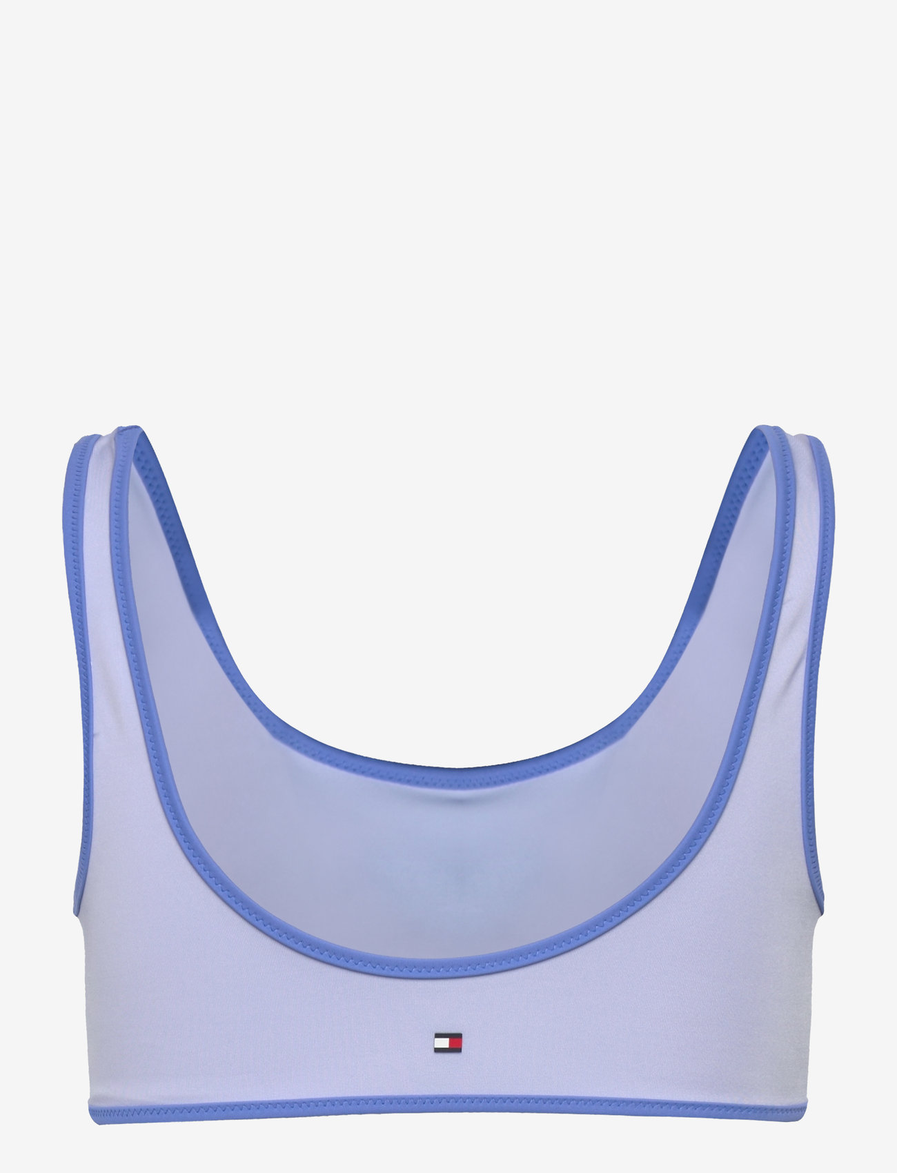 Tommy Hilfiger - BRALETTE LOGO - bandeau-bikini-oberteile - sweet blue - 1