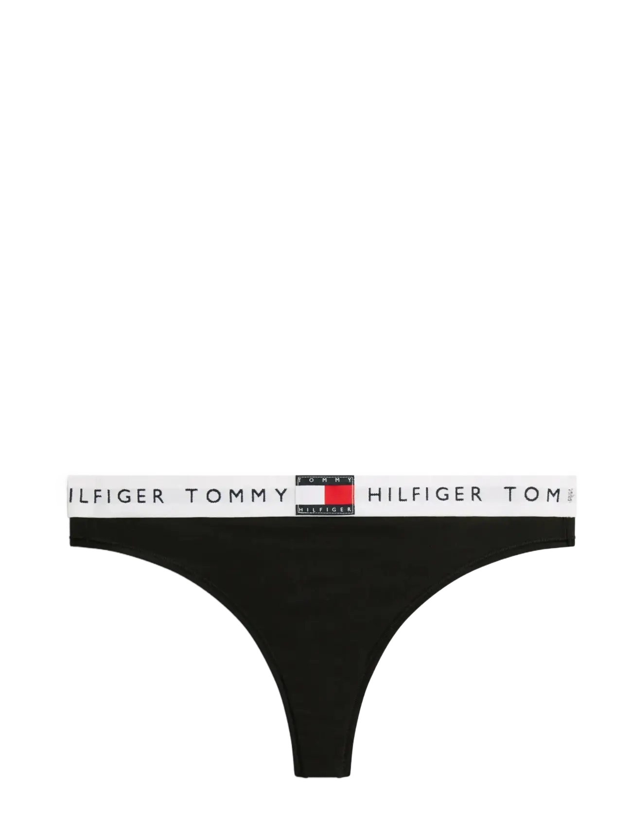 Tommy Hilfiger CLASSIC THONG - Stringtrusser - BLACK / black
