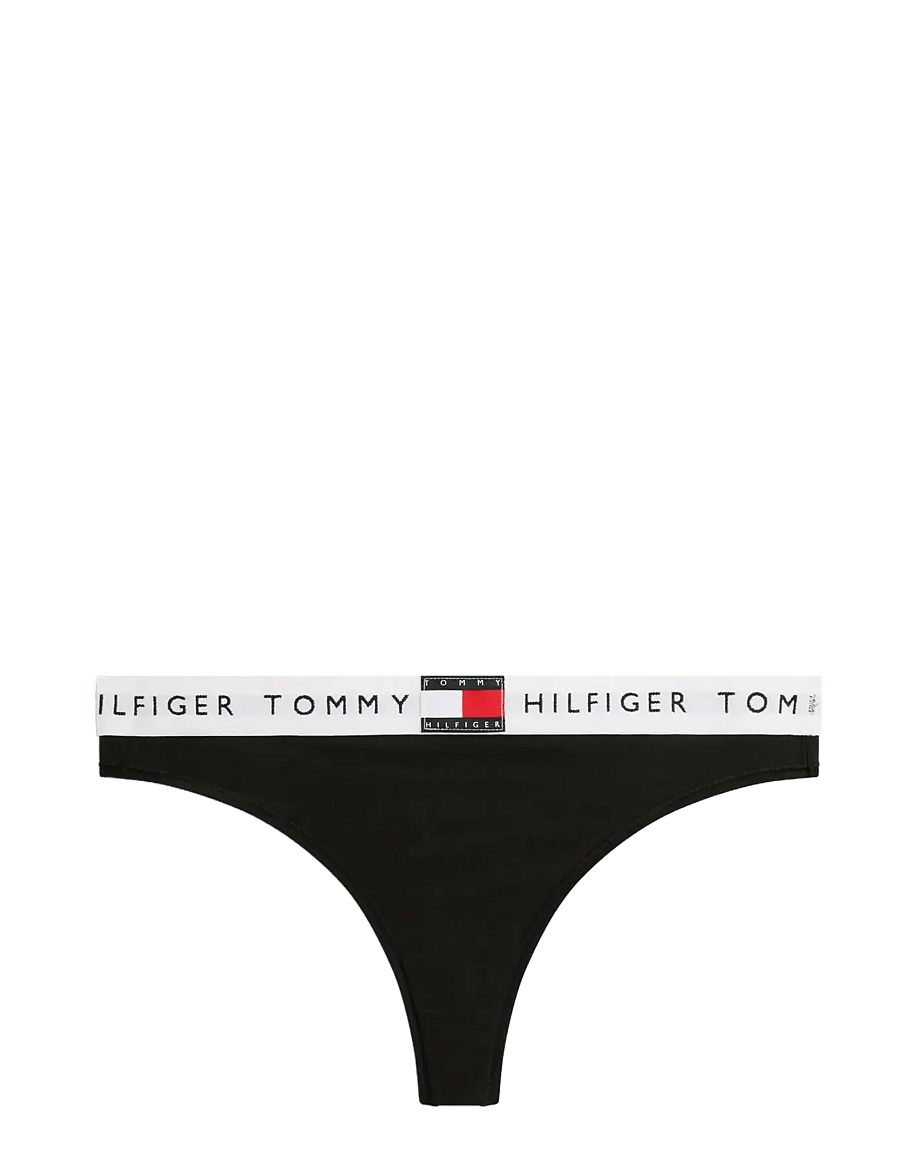 Tommy Hilfiger - CLASSIC THONG - tangas - black - 1