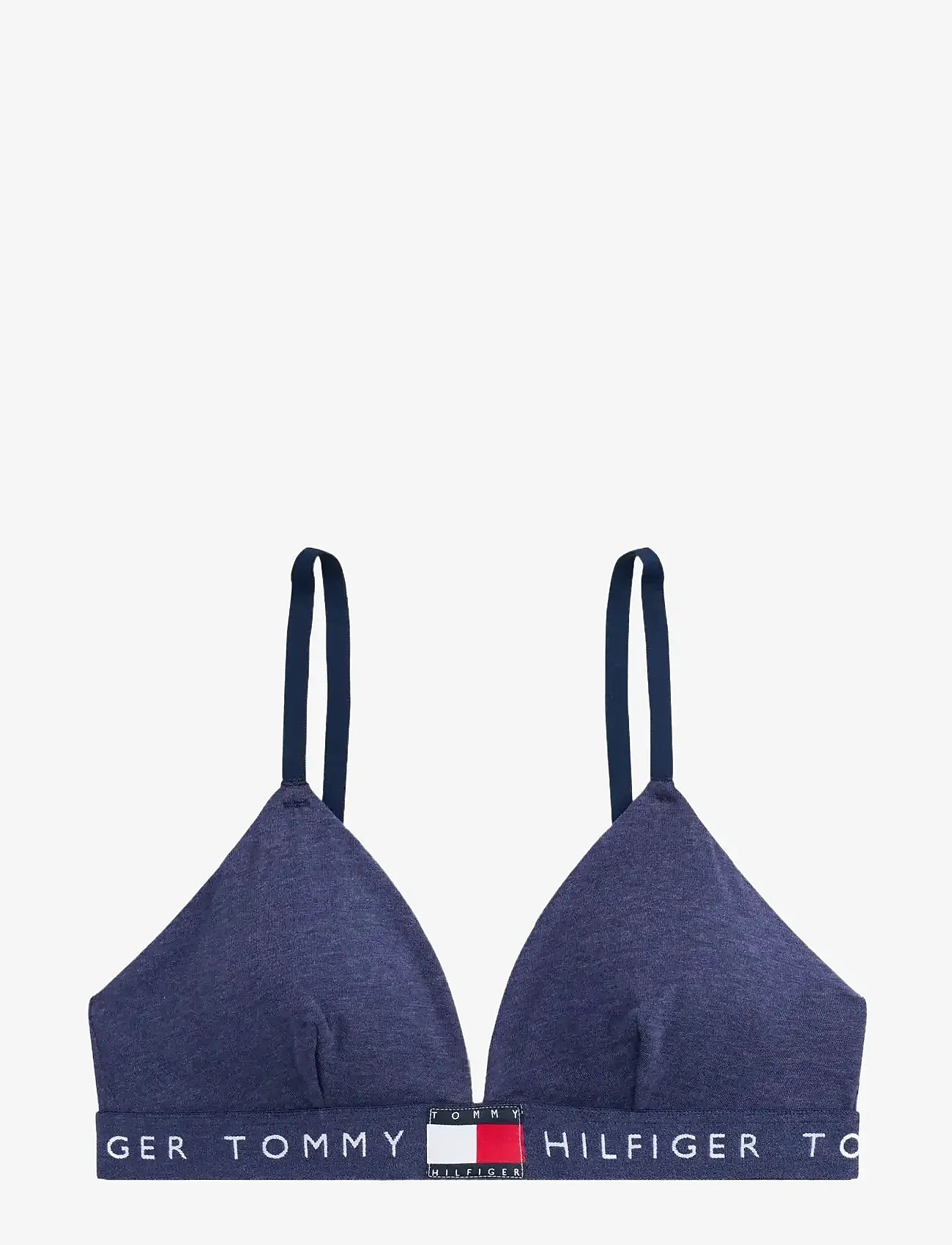 Tommy Hilfiger - RP TRIANGLE - tugikaarteta rinnahoidjad - navy heather - 0