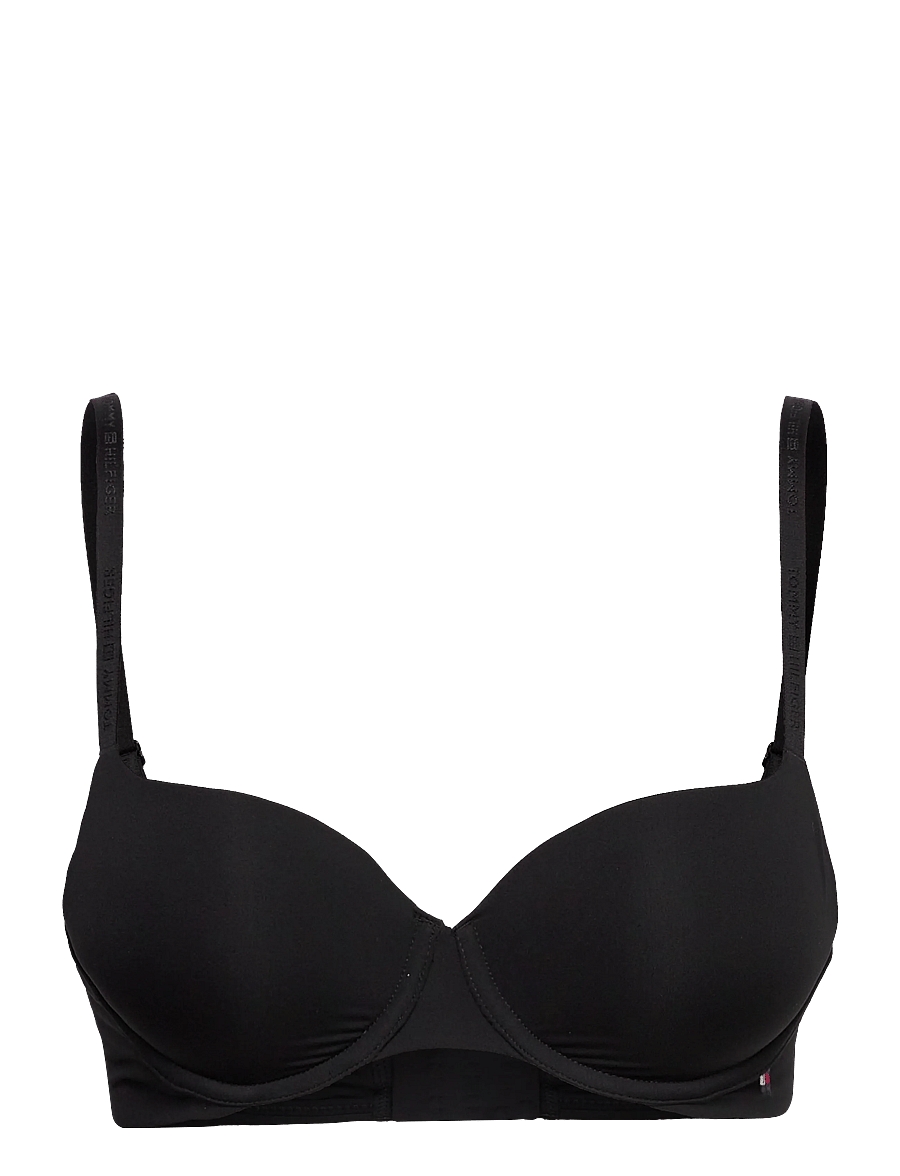 Tommy Hilfiger - DEMI BRA - push up -rintaliivit - black - 1