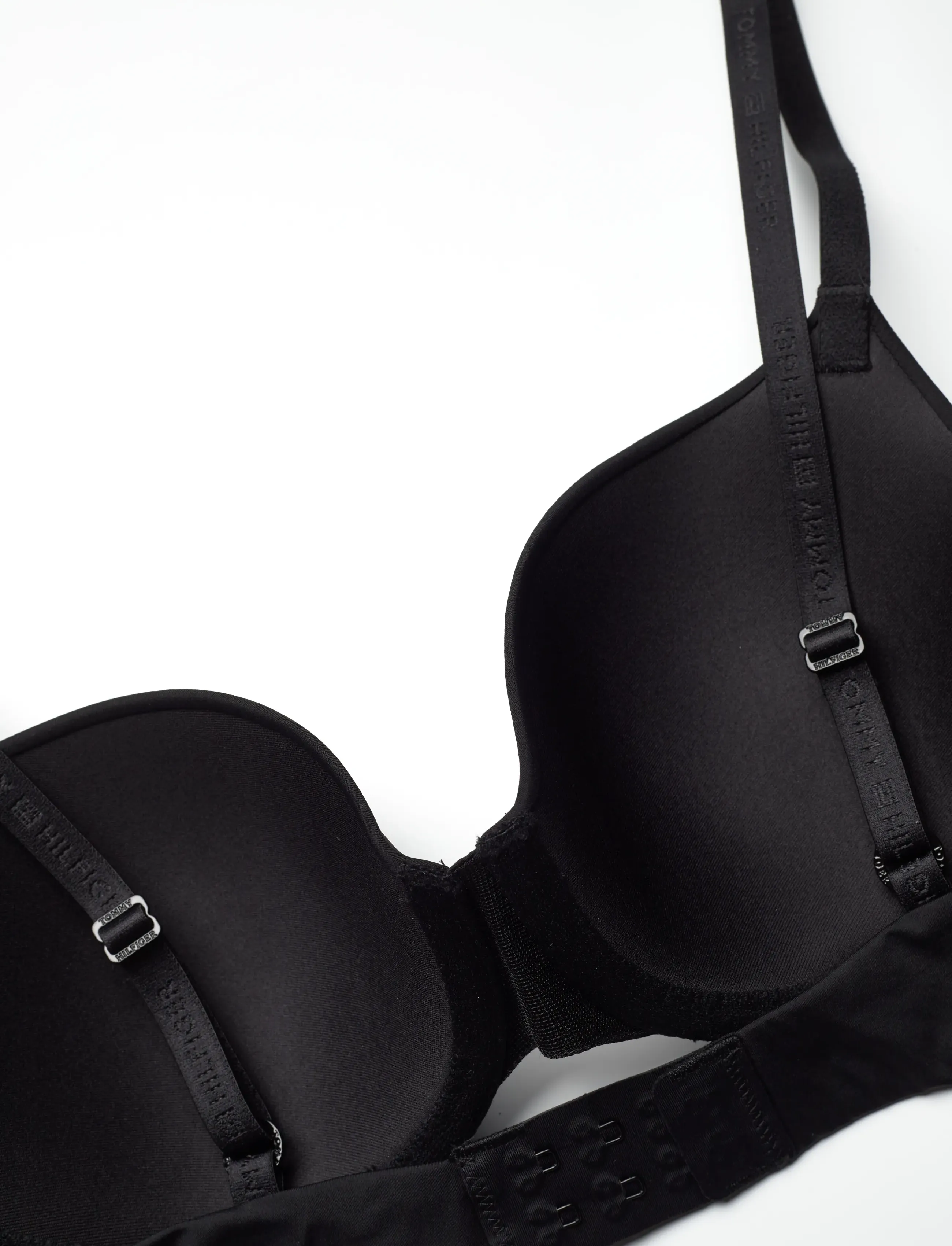Tommy Hilfiger - DEMI BRA - push up bras - black - 5
