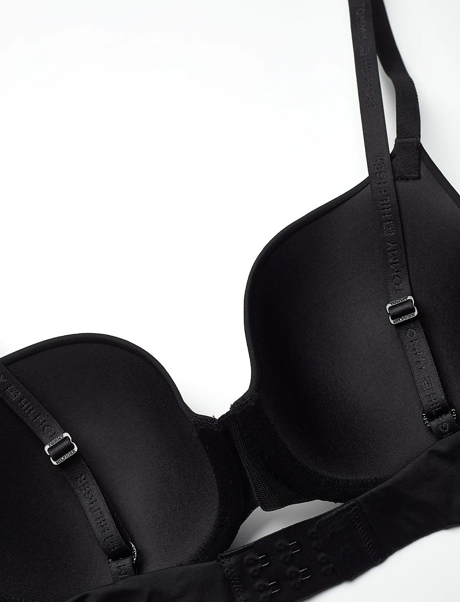 Tommy Hilfiger - DEMI BRA - push up bh - black - 5