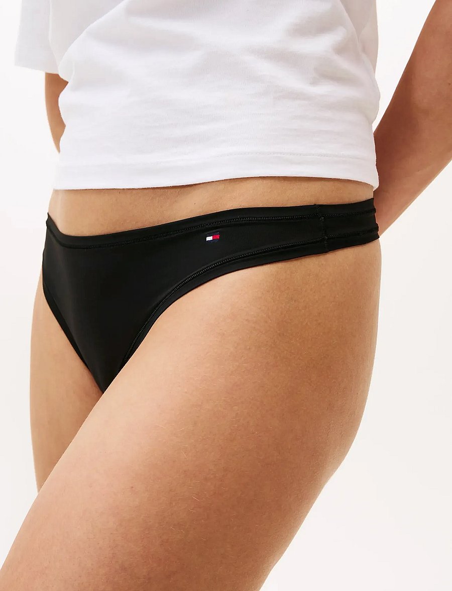 Tommy Hilfiger - THONG - tangas - black - 2