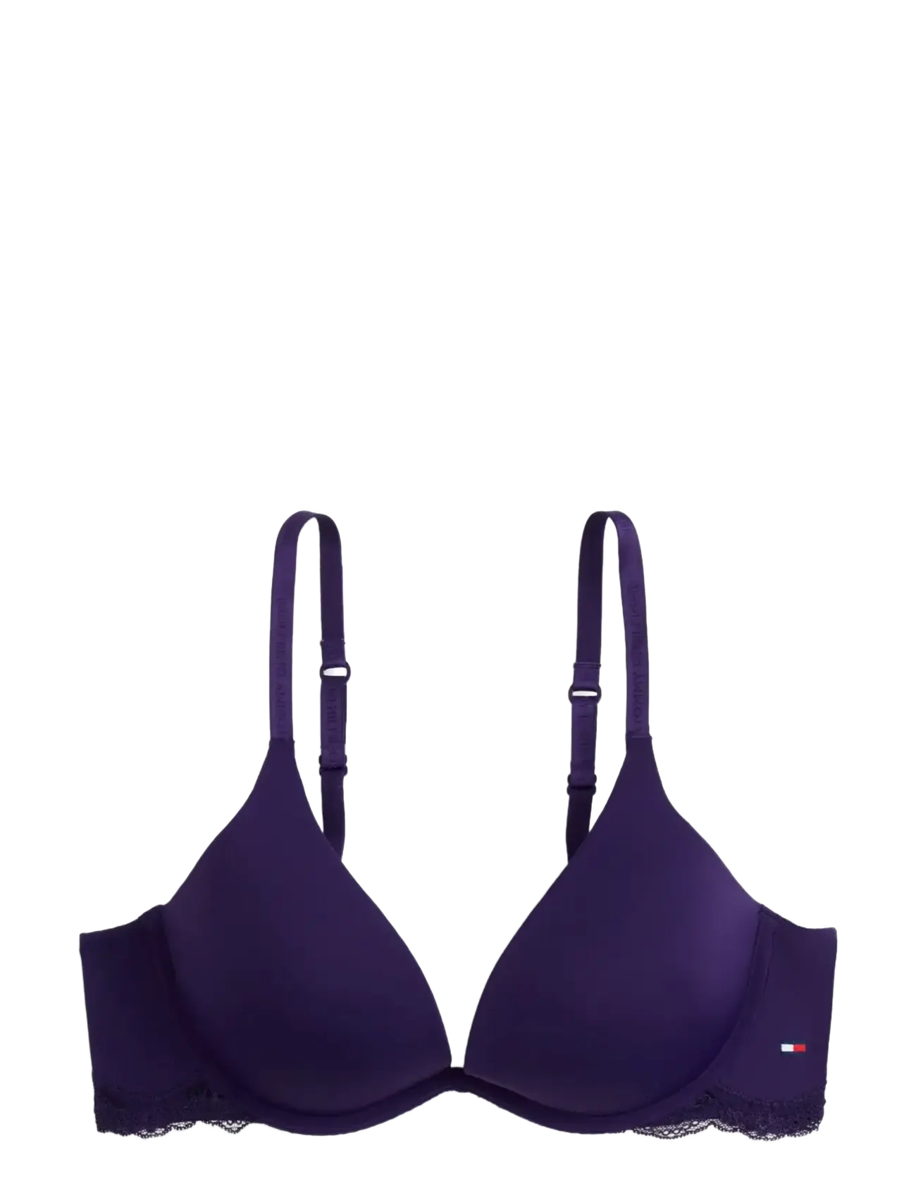 TOMMY HILFIGER Plunge Push Up BH Lila - Ax75 - Damen