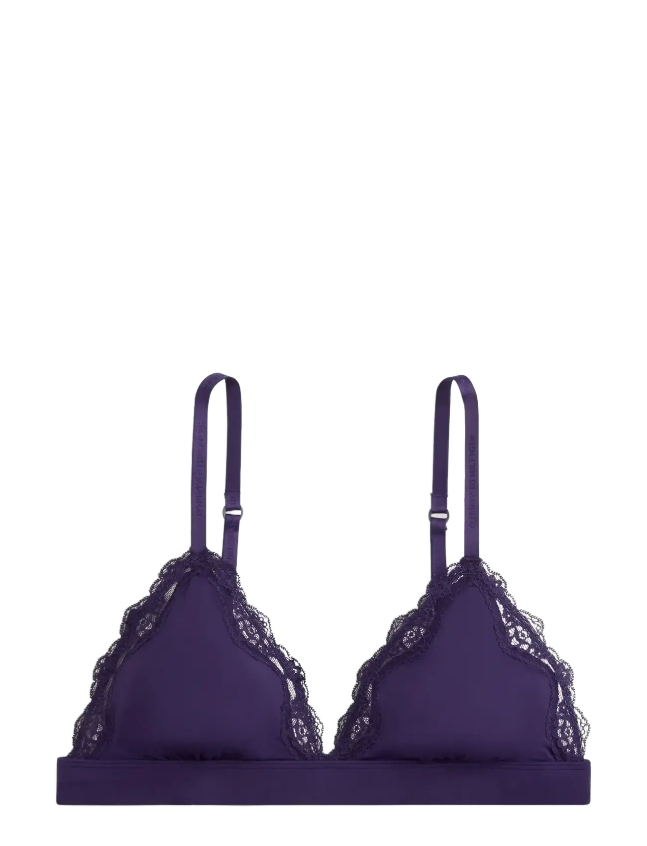 Tommy Hilfiger UNLINED TRIANGLE (EXT.SIZES) - BHs - NOCTURNAL PURPLE / purple