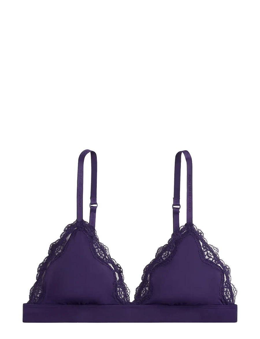 Tommy Hilfiger - UNLINED TRIANGLE (EXT.SIZES) - bralette - nocturnal purple - 1