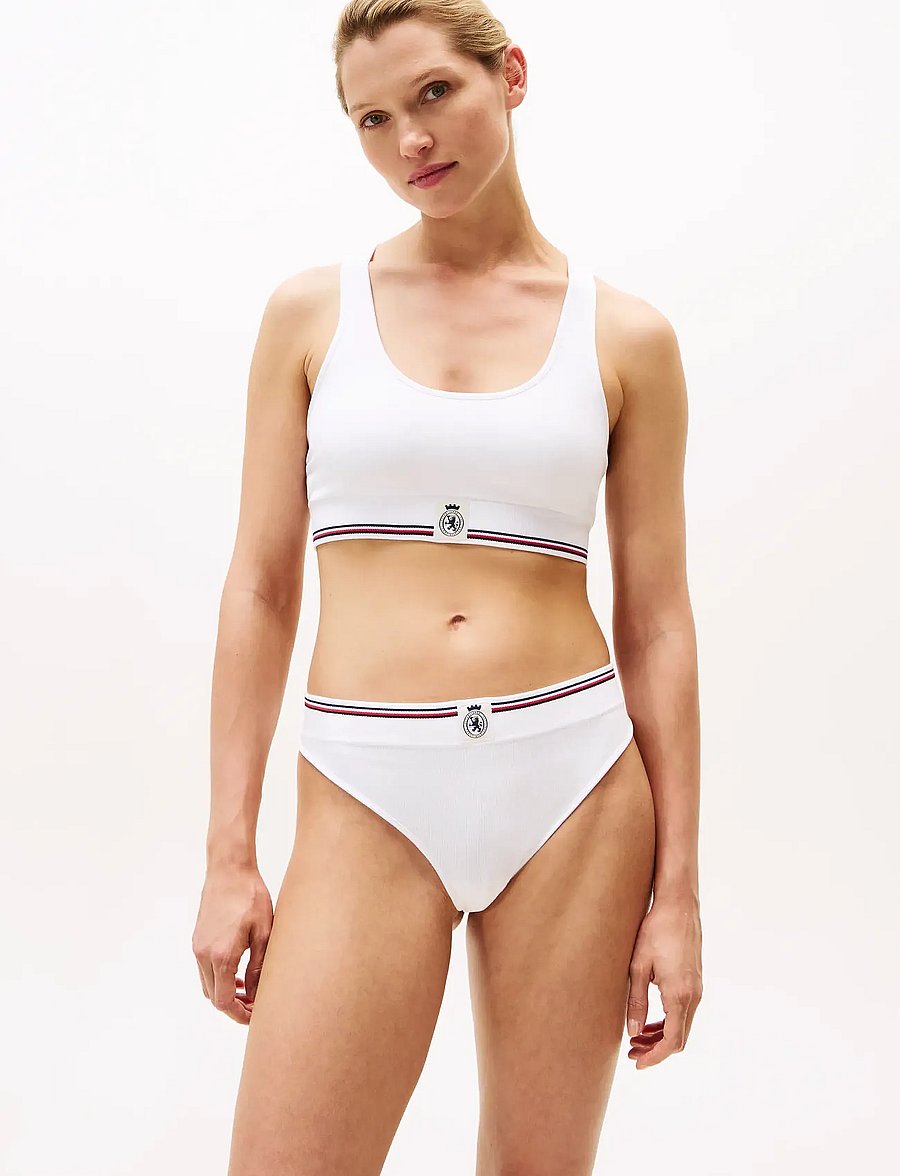 Tommy Hilfiger - THONG - stringtrosor - white - 0