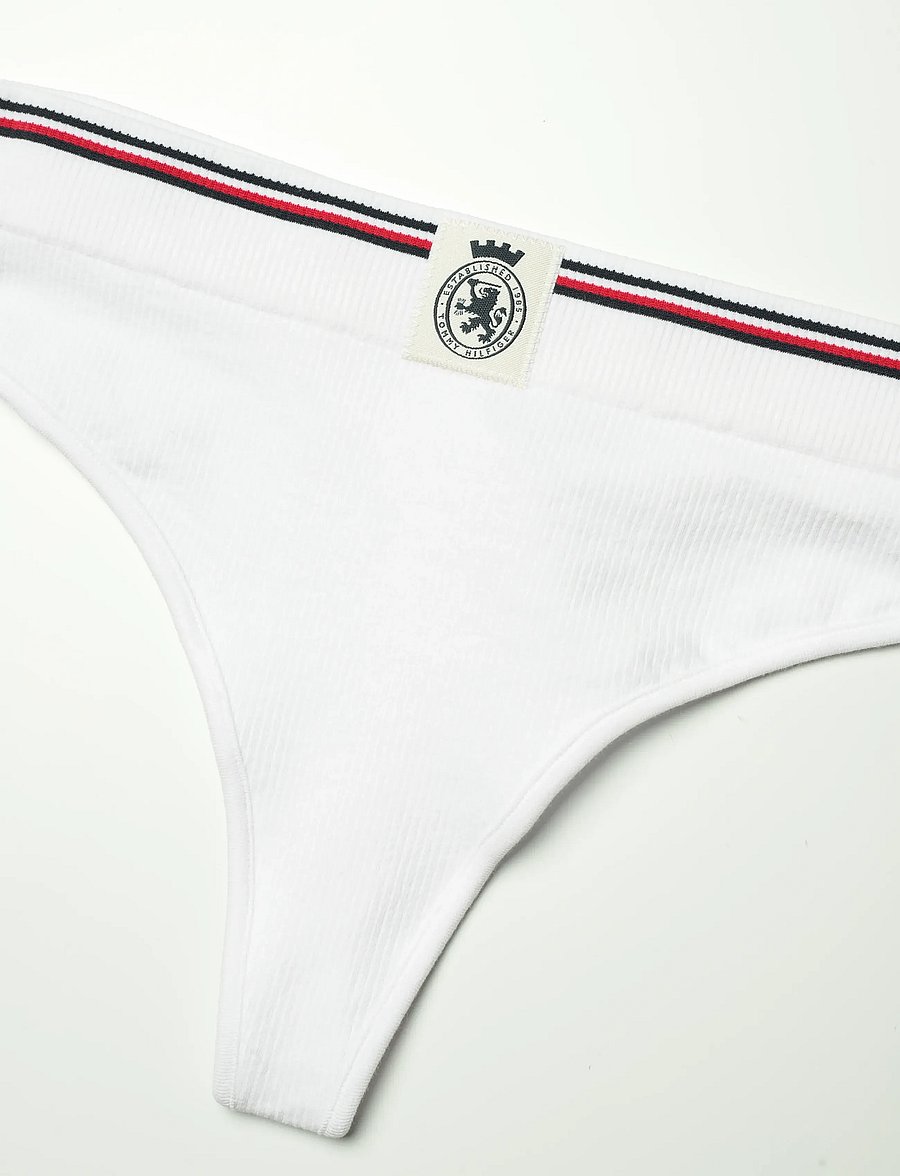 Tommy Hilfiger - THONG - stringtrosor - white - 5