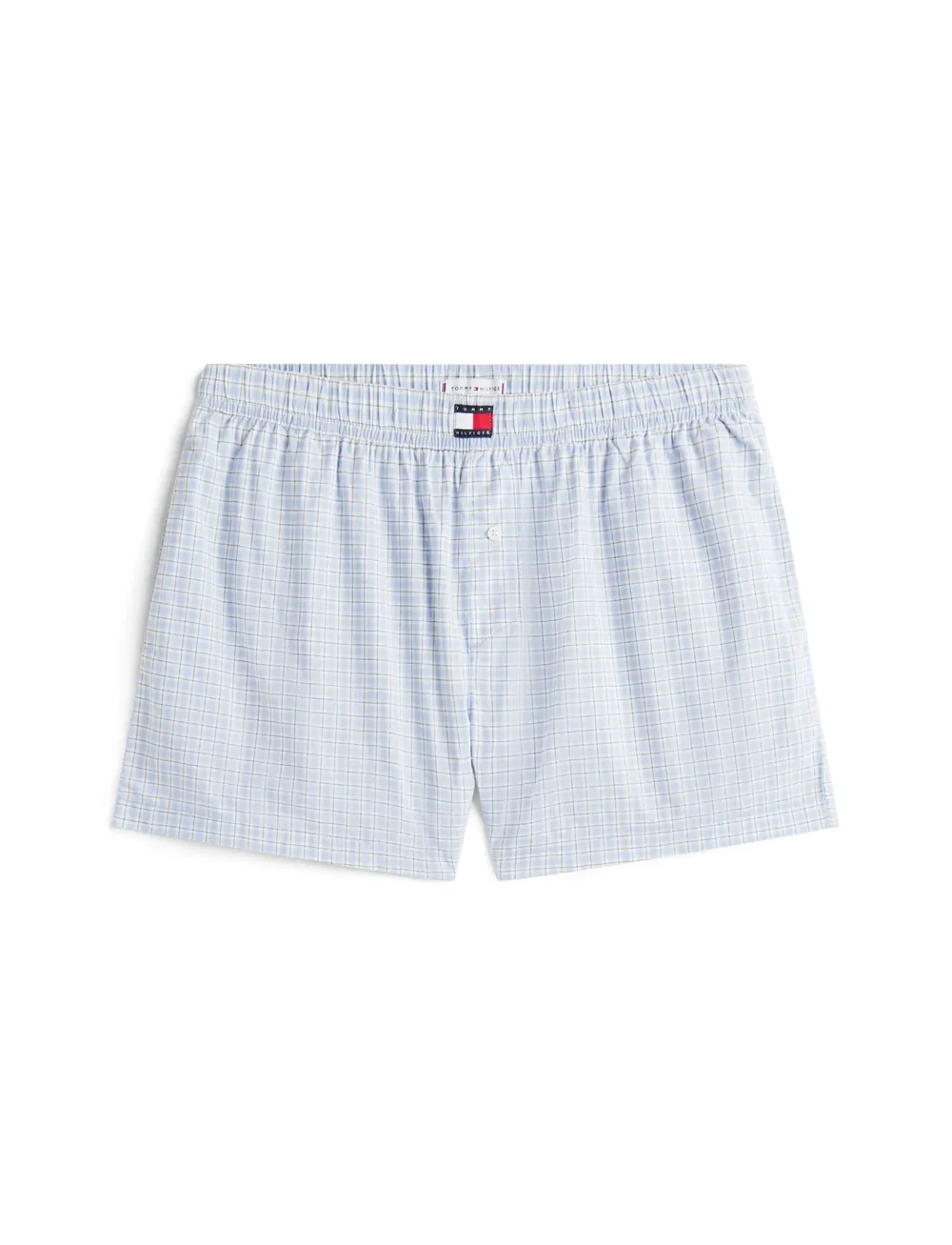 Tommy Hilfiger - PLAID PRT POPLIN SHORTS - sukkpüksid - mini plaid cloudy blue - 4
