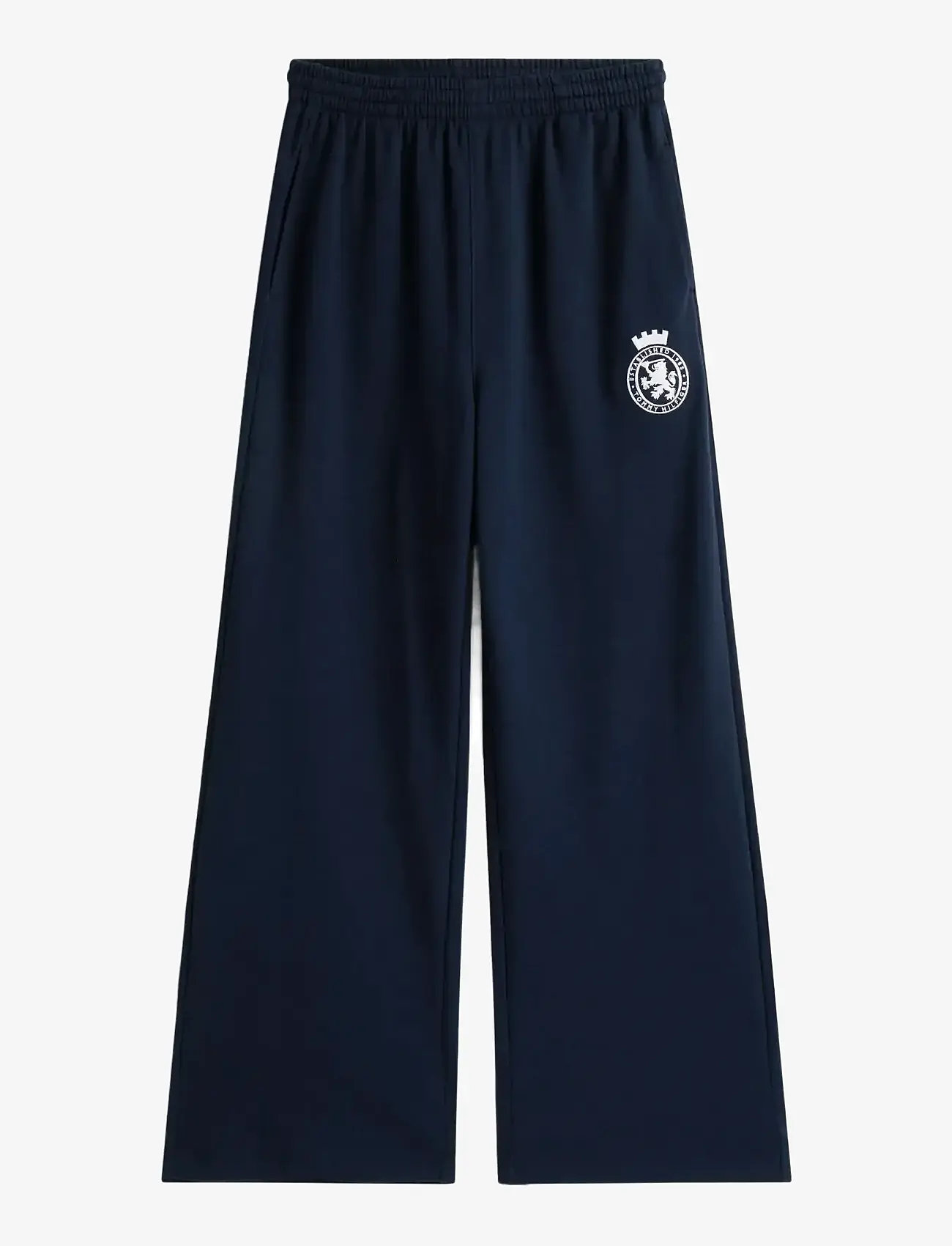 Tommy Hilfiger - WIDE LEG PANTS - natbukser - dark night navy - 1