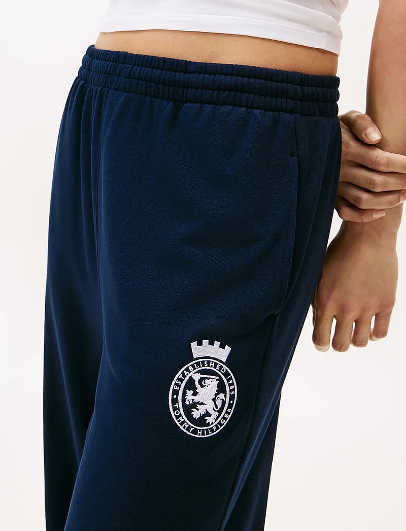 Tommy Hilfiger - WIDE LEG PANTS - natbukser - dark night navy - 3