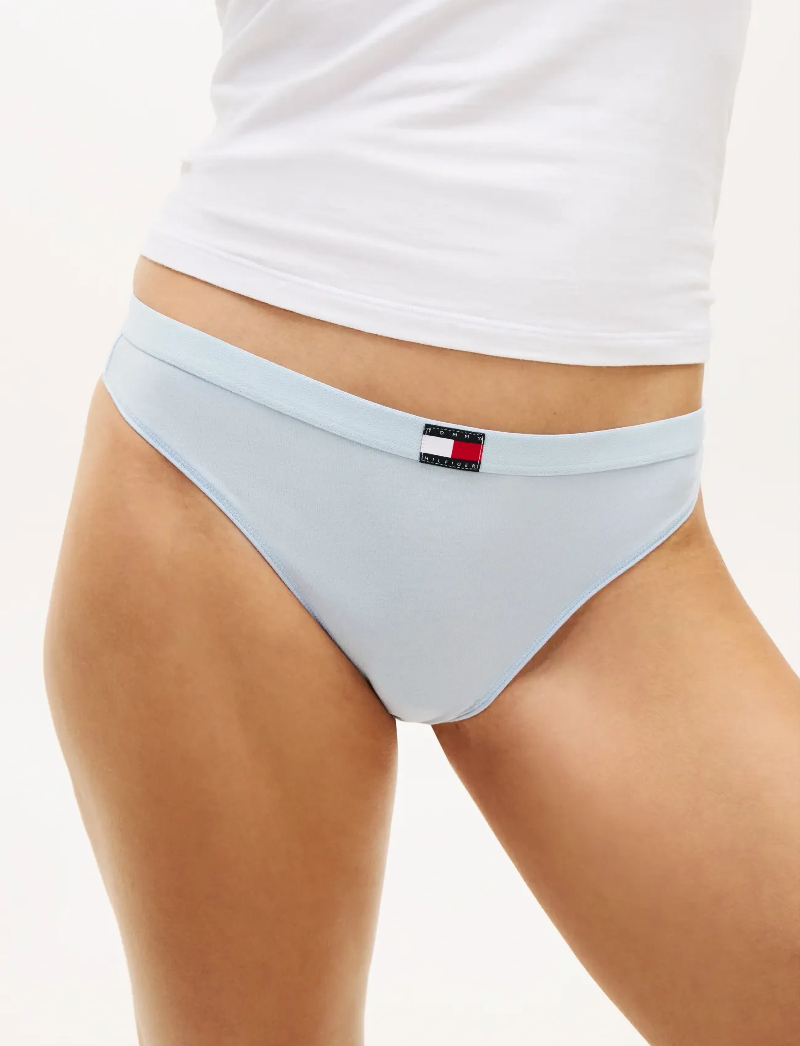 Tommy Hilfiger - 3 PACK THONG - string - breezy blue cab orange d n navy - 3
