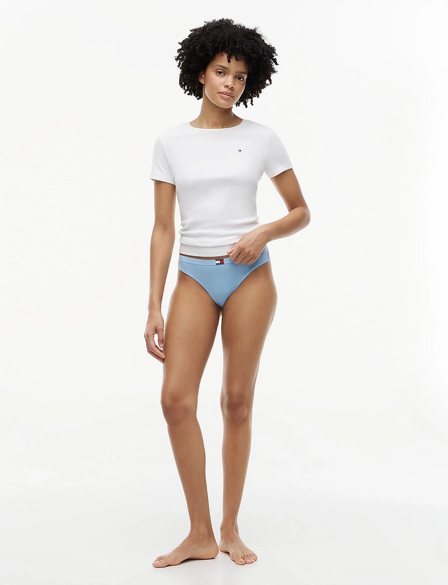 Tommy Hilfiger - 3 PACK THONG - stringtrosor - v pink l p blue a sea - 2