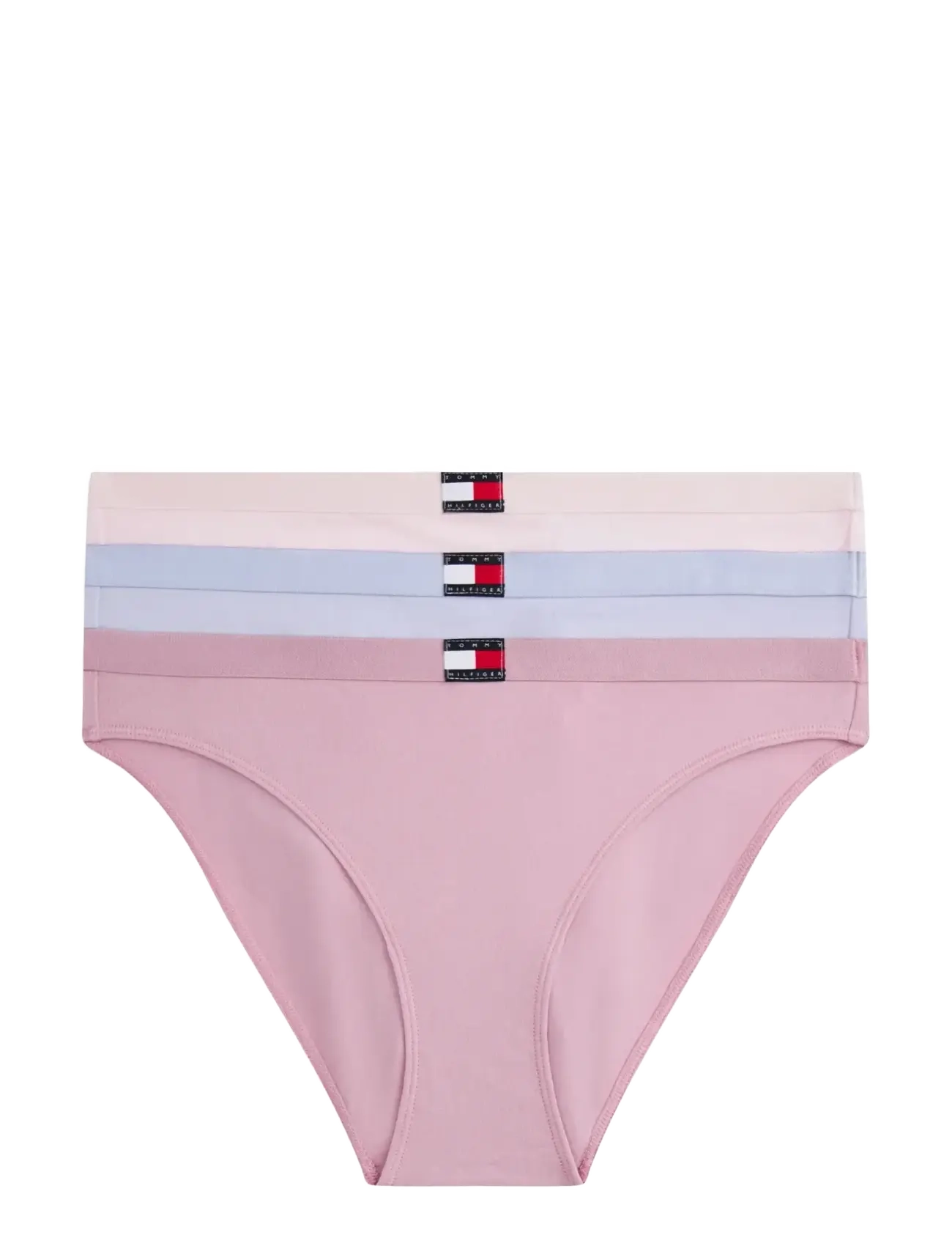 Tommy Hilfiger 3 PACK BIKINI (EXT.SIZES) - Lingerie - LILAC/MYSTIC ORC/LIGHT PINK / multi