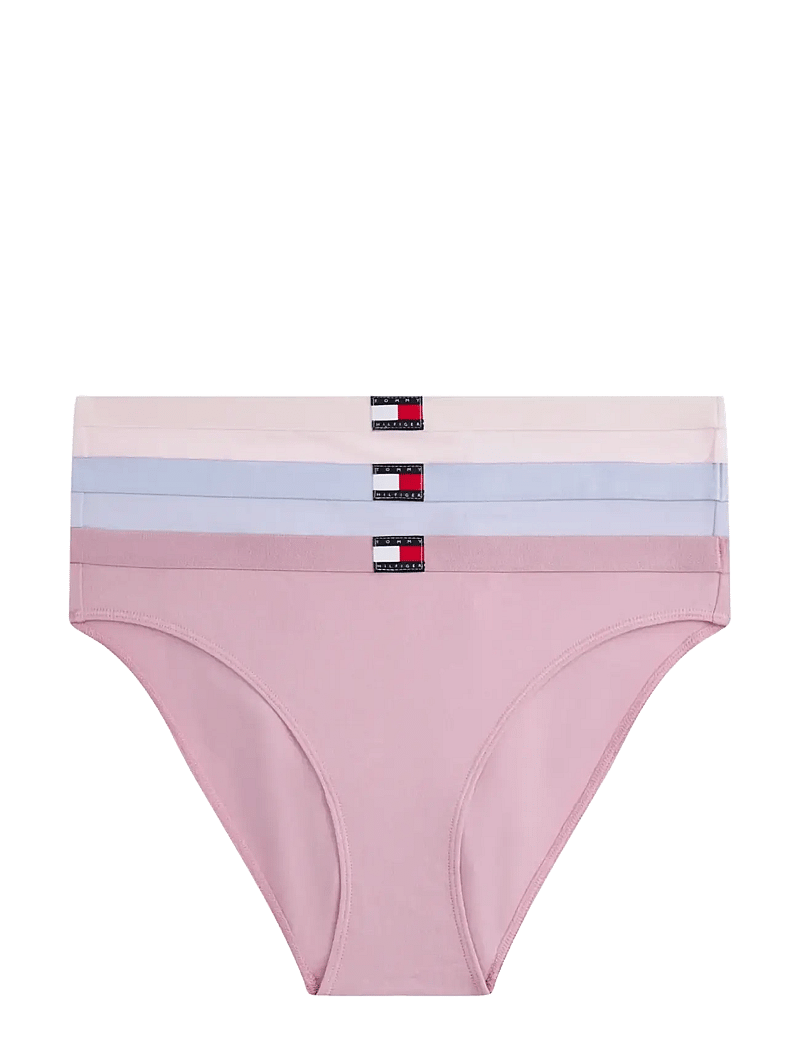Tommy Hilfiger - 3 PACK BIKINI (EXT.SIZES) - briefs - lilac/mystic orc/light pink - 1