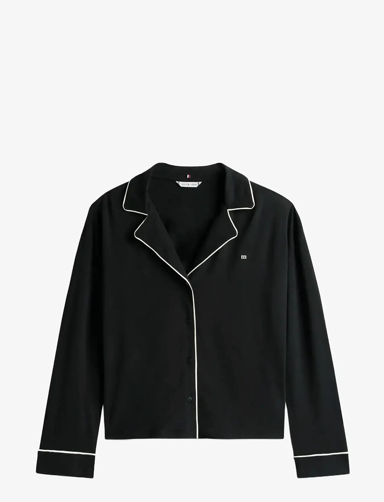 Tommy Hilfiger - LS SHIRT PANTS SET - pyjamas - black - 1