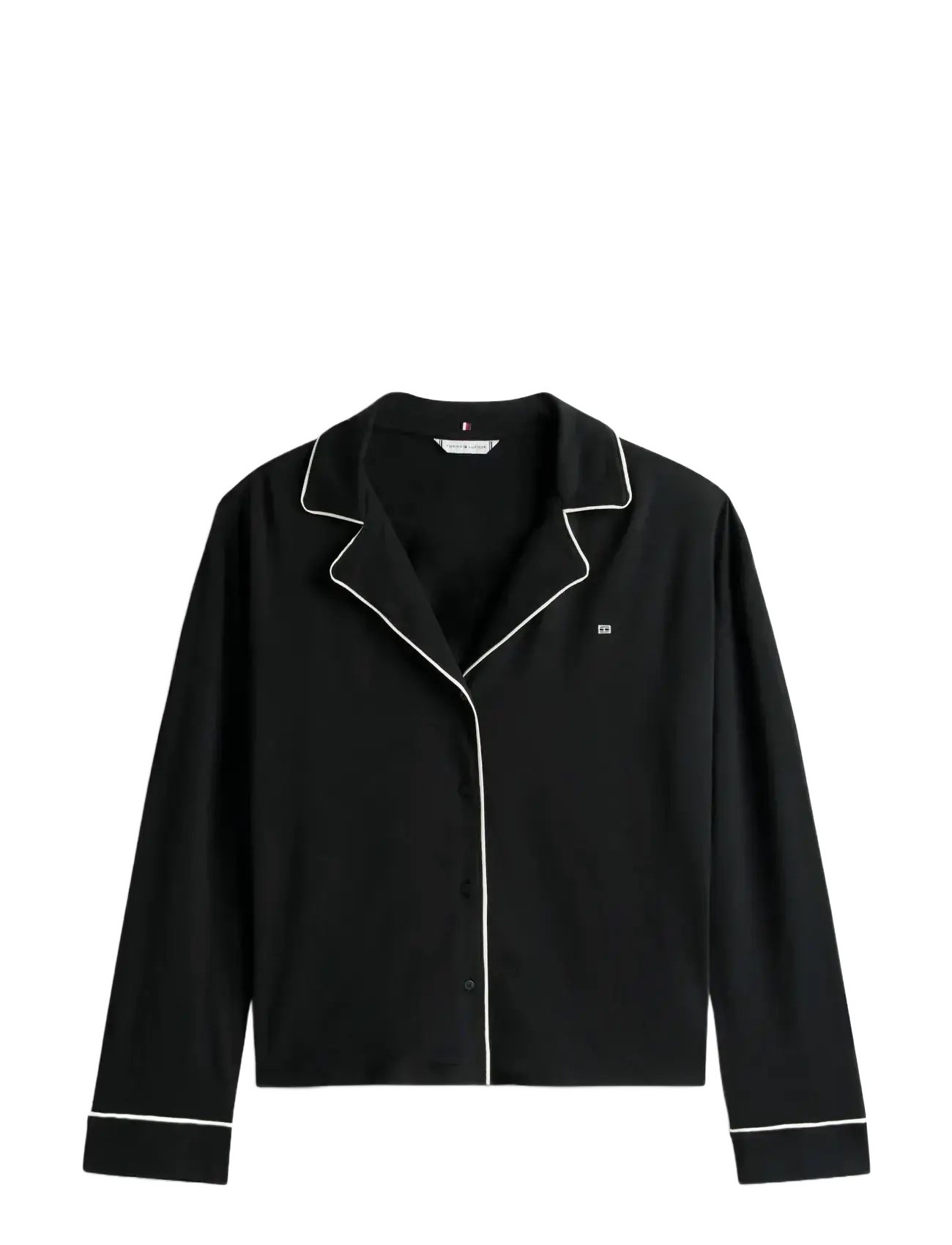 Tommy Hilfiger - LS SHIRT PANTS SET - pyjamas - black - 1