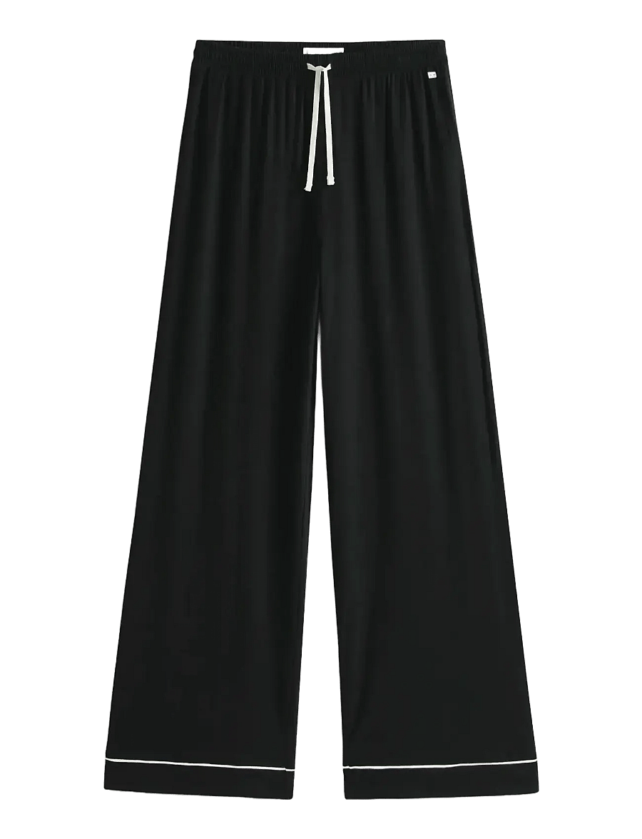 Tommy Hilfiger - LS SHIRT PANTS SET - pyjamas - black - 2