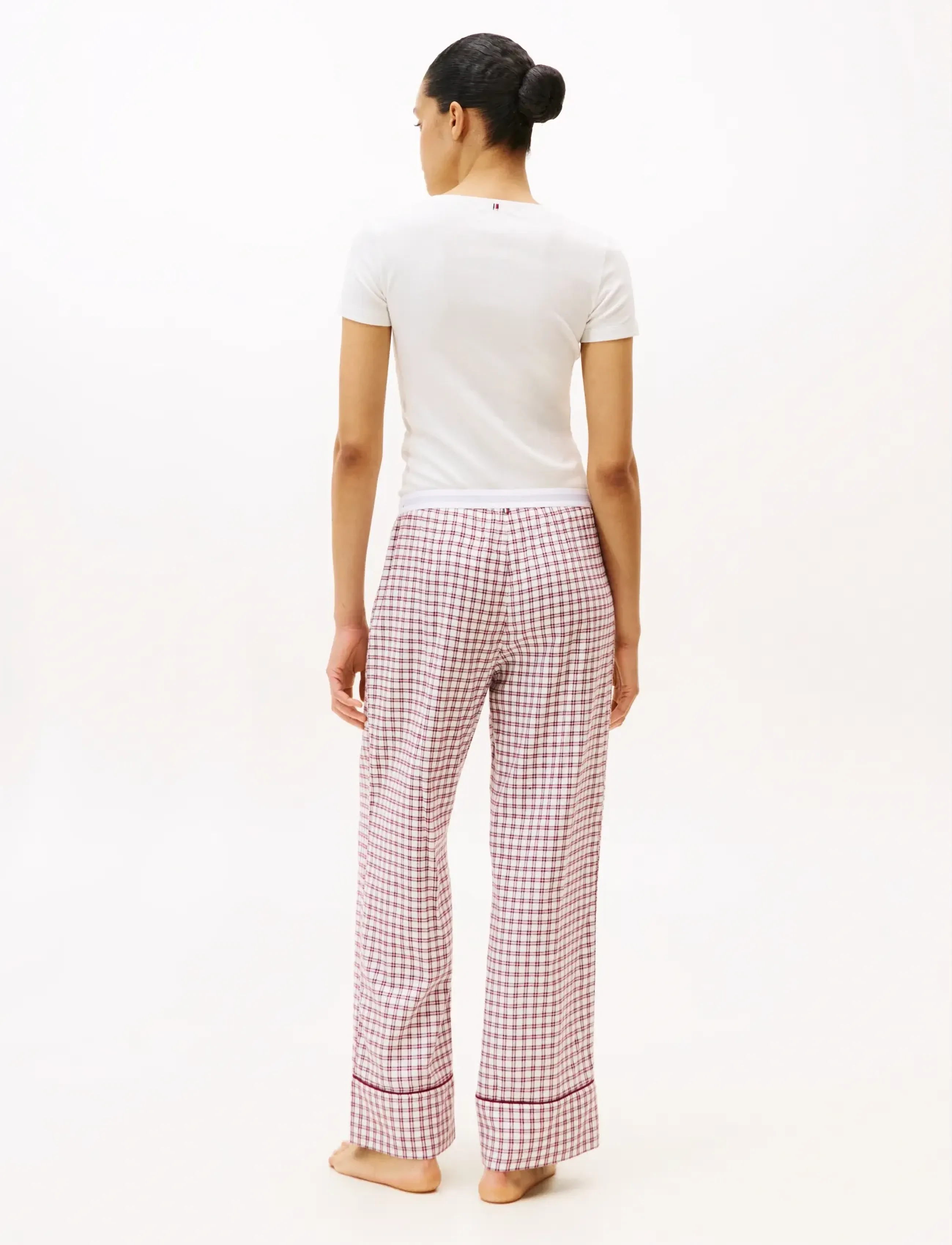 Plaid Prt Flannel Pants 2