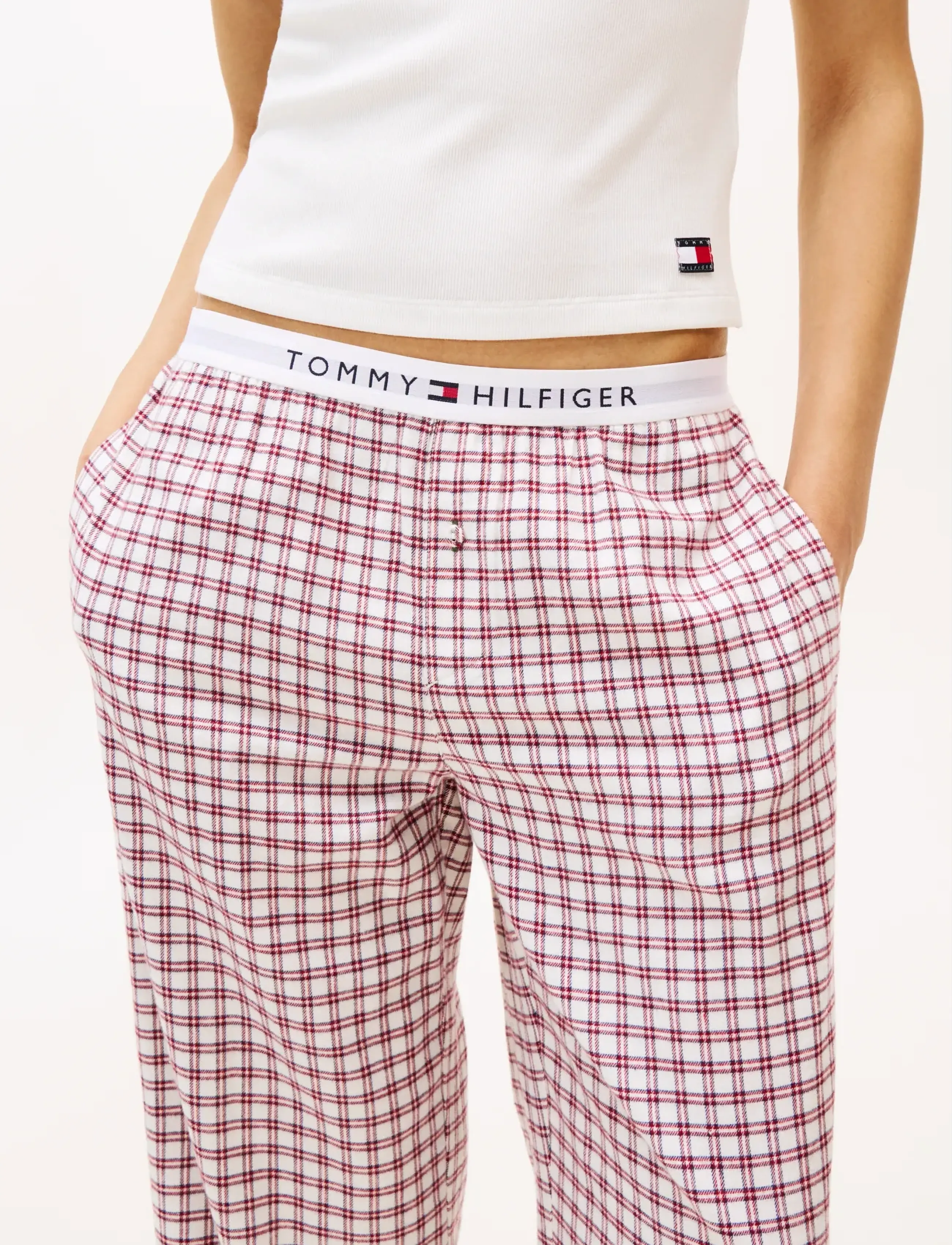 Plaid Prt Flannel Pants 3