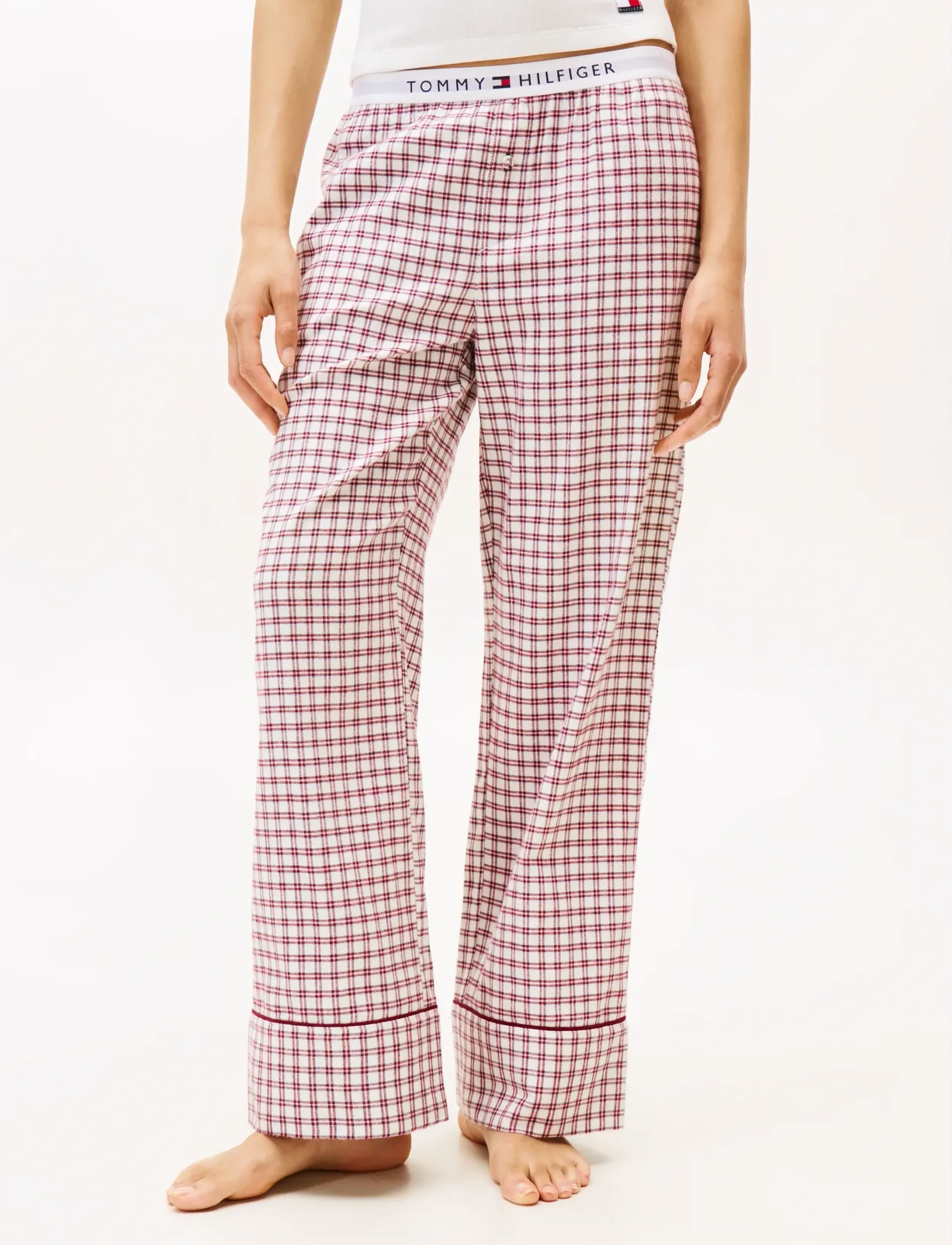 Plaid Prt Flannel Pants 4