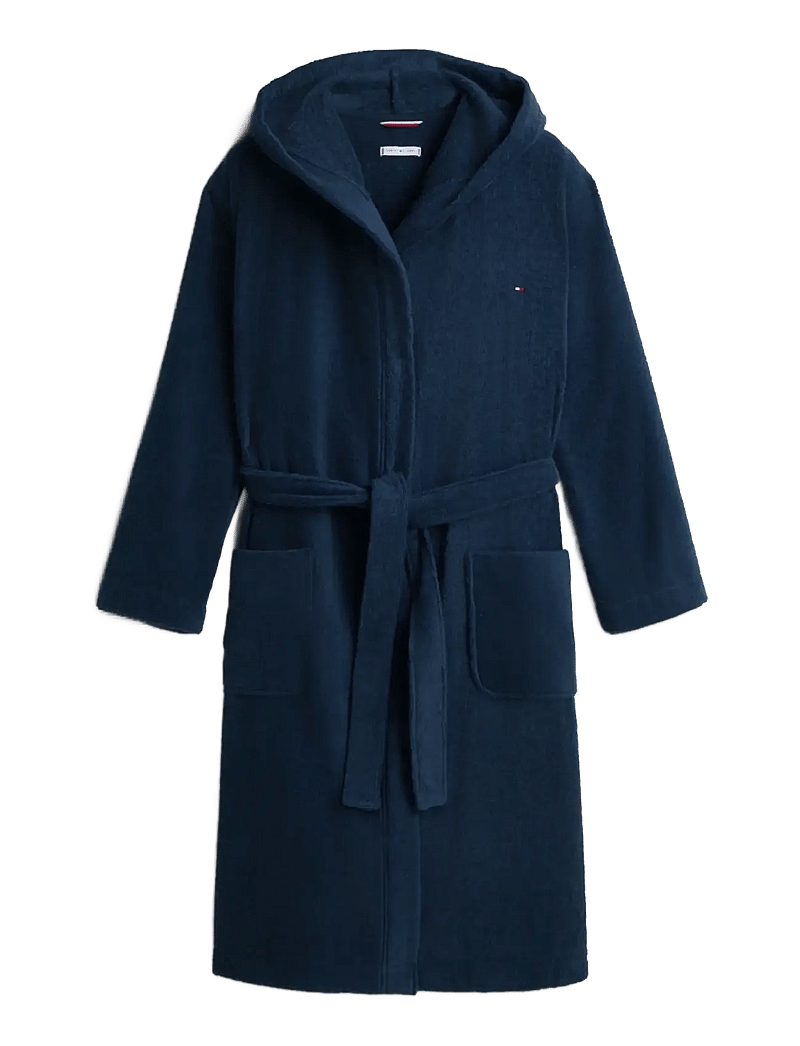 Tommy Hilfiger - TOWELLING BATHROBE - morgenkåber - dark night navy - 1