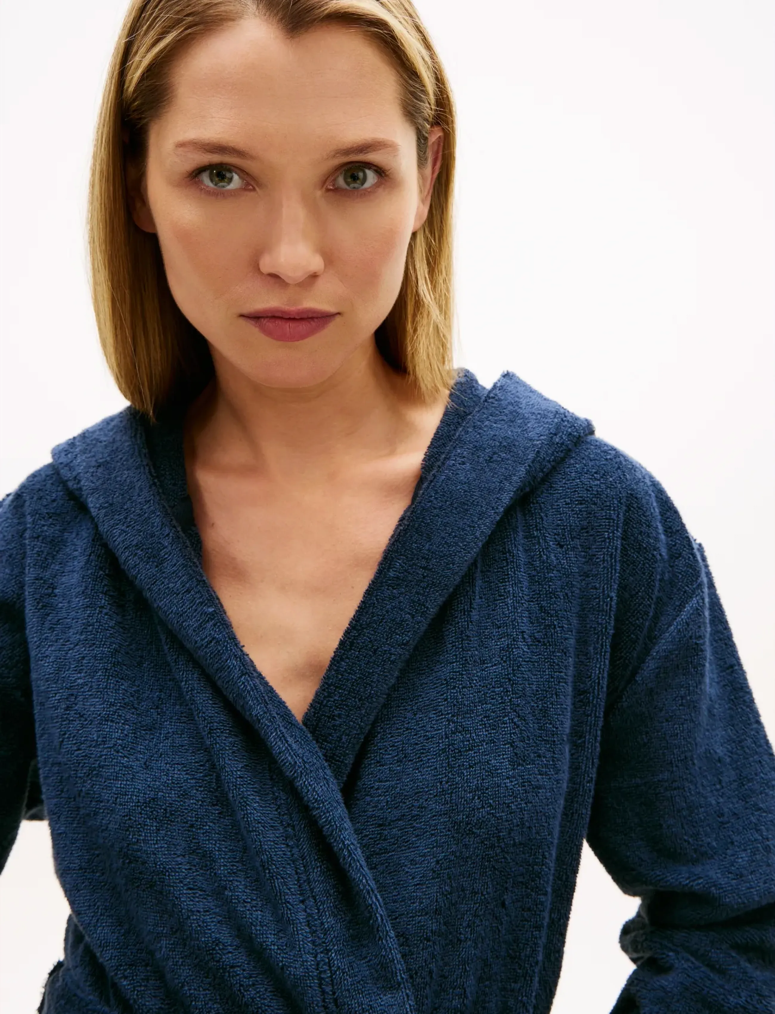 Tommy Hilfiger - TOWELLING BATHROBE - bademäntel - dark night navy - 2