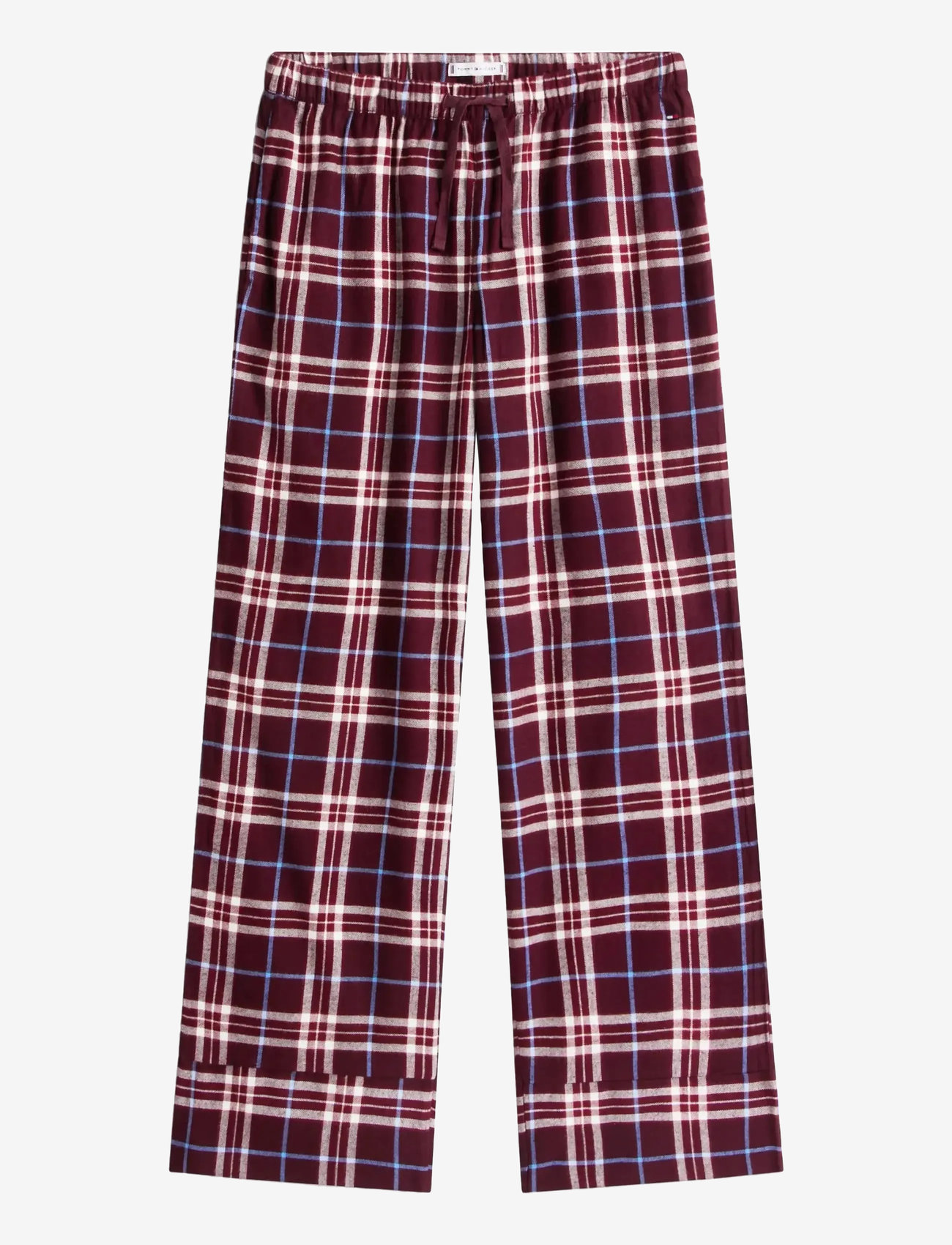 Tommy Hilfiger - LS FLNL SHIRT PJ PANTS SET - pidžaamad - tartan reiker burgundy - 2