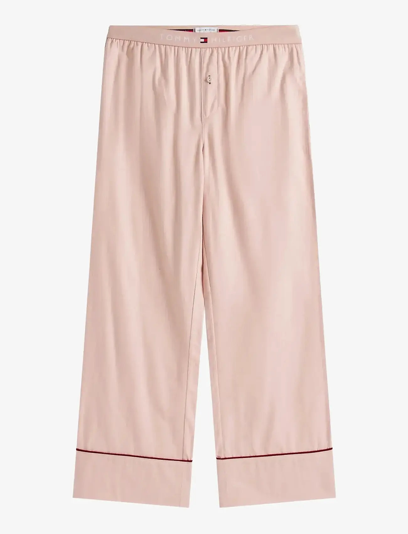 Tommy Hilfiger - SOLID FLANNEL PANTS - christmas pyjamas - foggy pink - 1