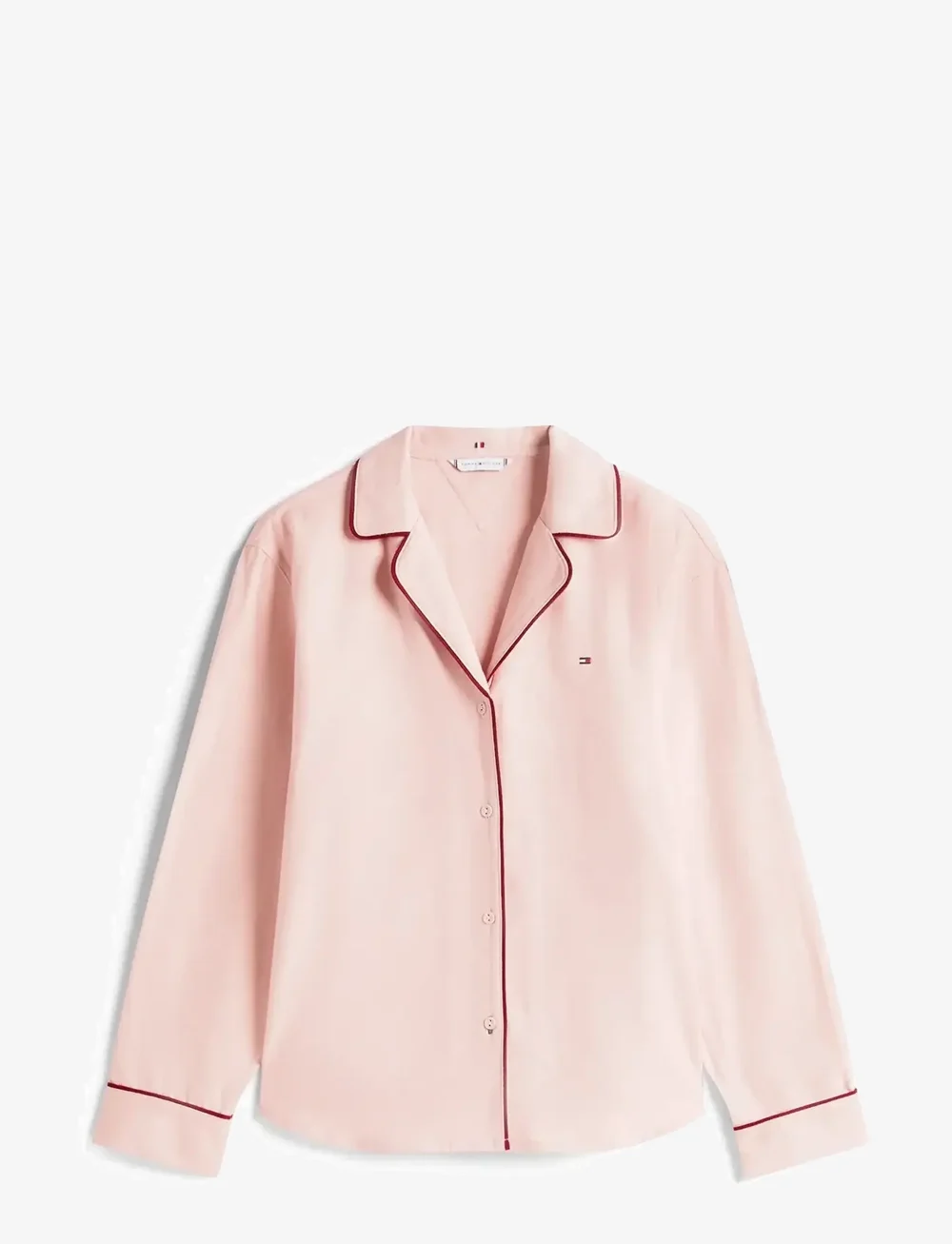 Tommy Hilfiger - SOLID LS FLANNEL SHIRT - Överdelar - foggy pink - 1