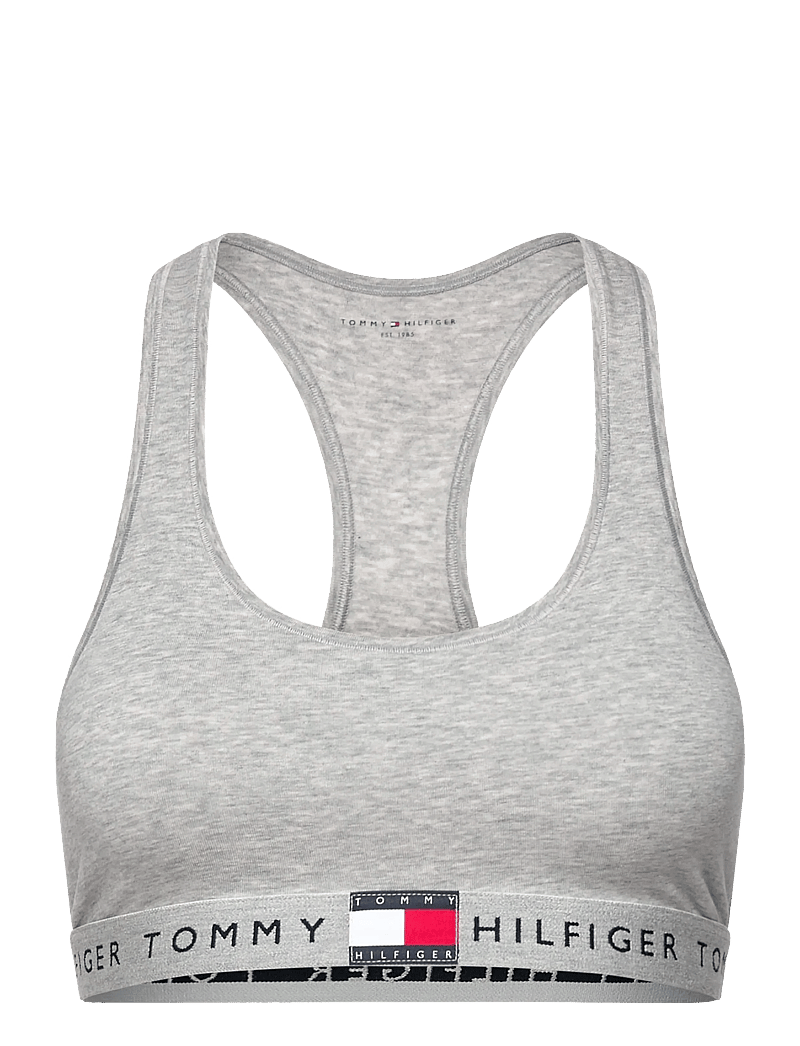 Tommy Hilfiger - RACERBACK BRALETTE (EXT.SIZES) - tank top-bh'er - light grey heather - 1